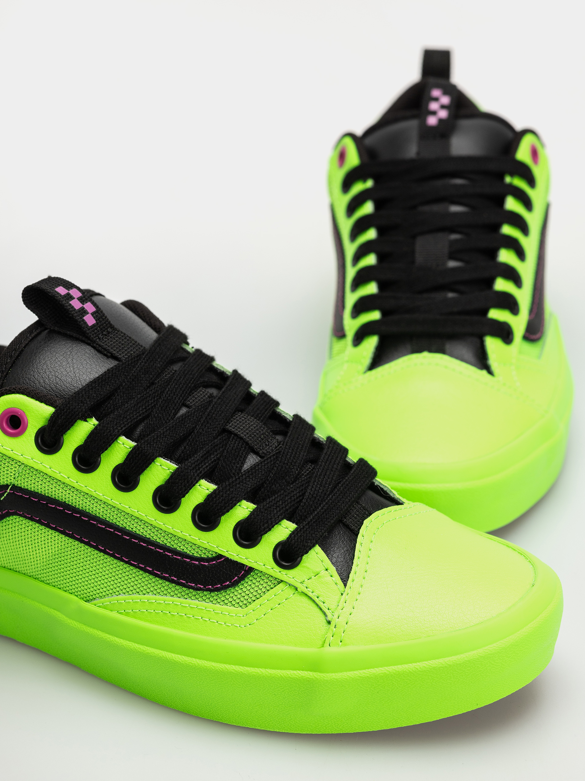 Vans Skate Old Skool 36 + Cipők (black/green gec)