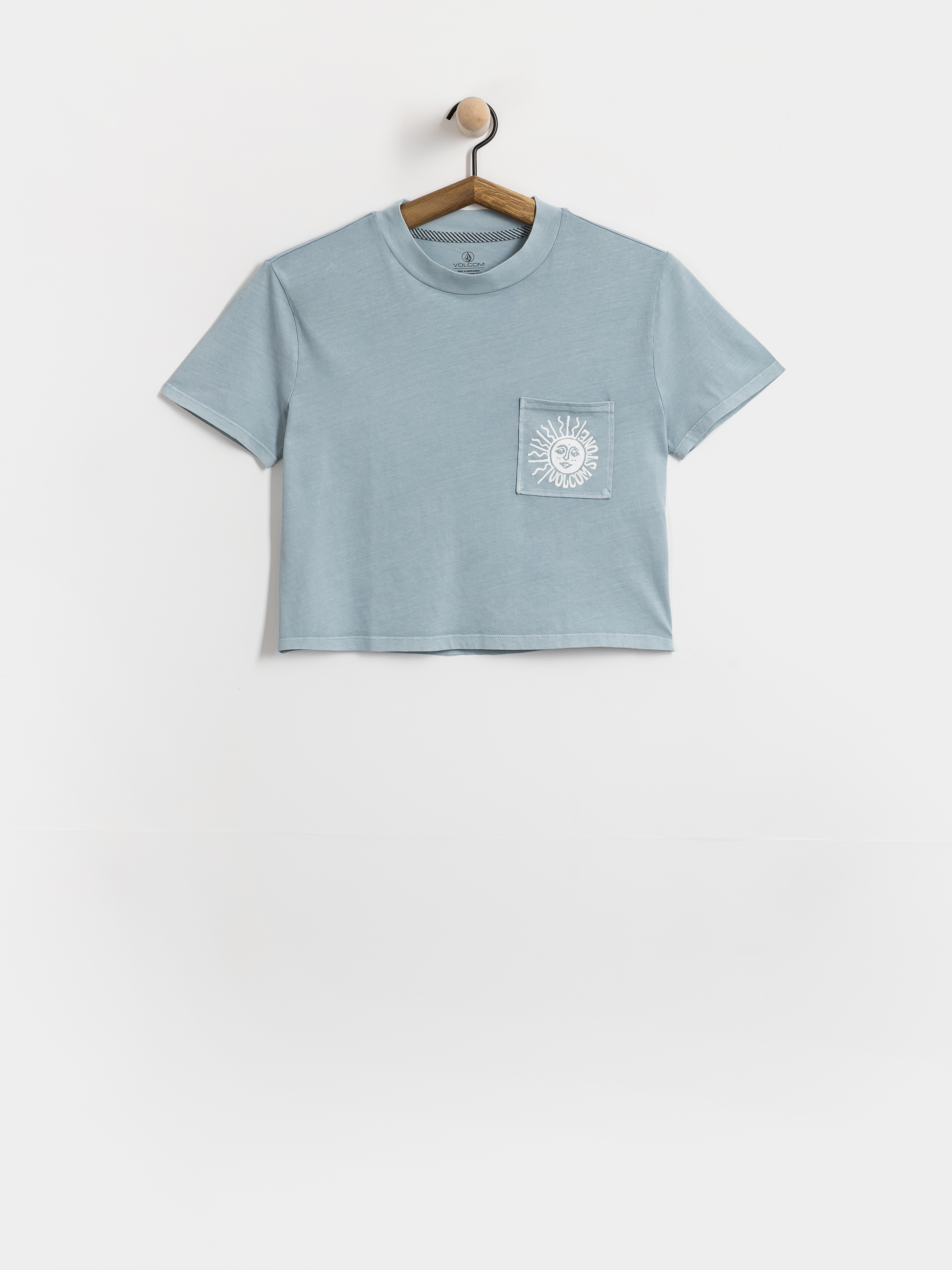 Volcom Pocket Dial Wmn Póló (cali blue)