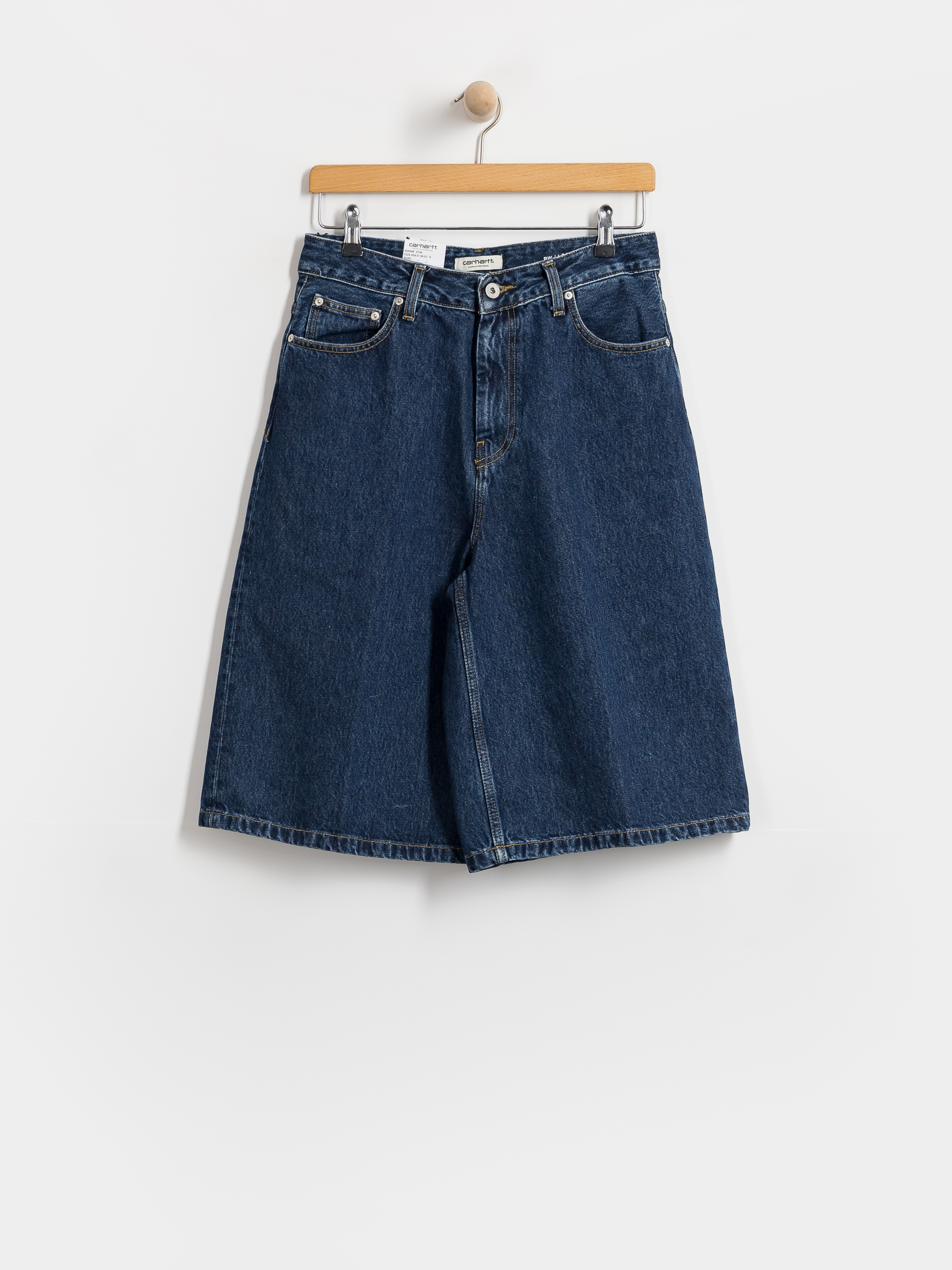 Carhartt WIP Belmont Wmn Rövidnadrág (blue stone washed)
