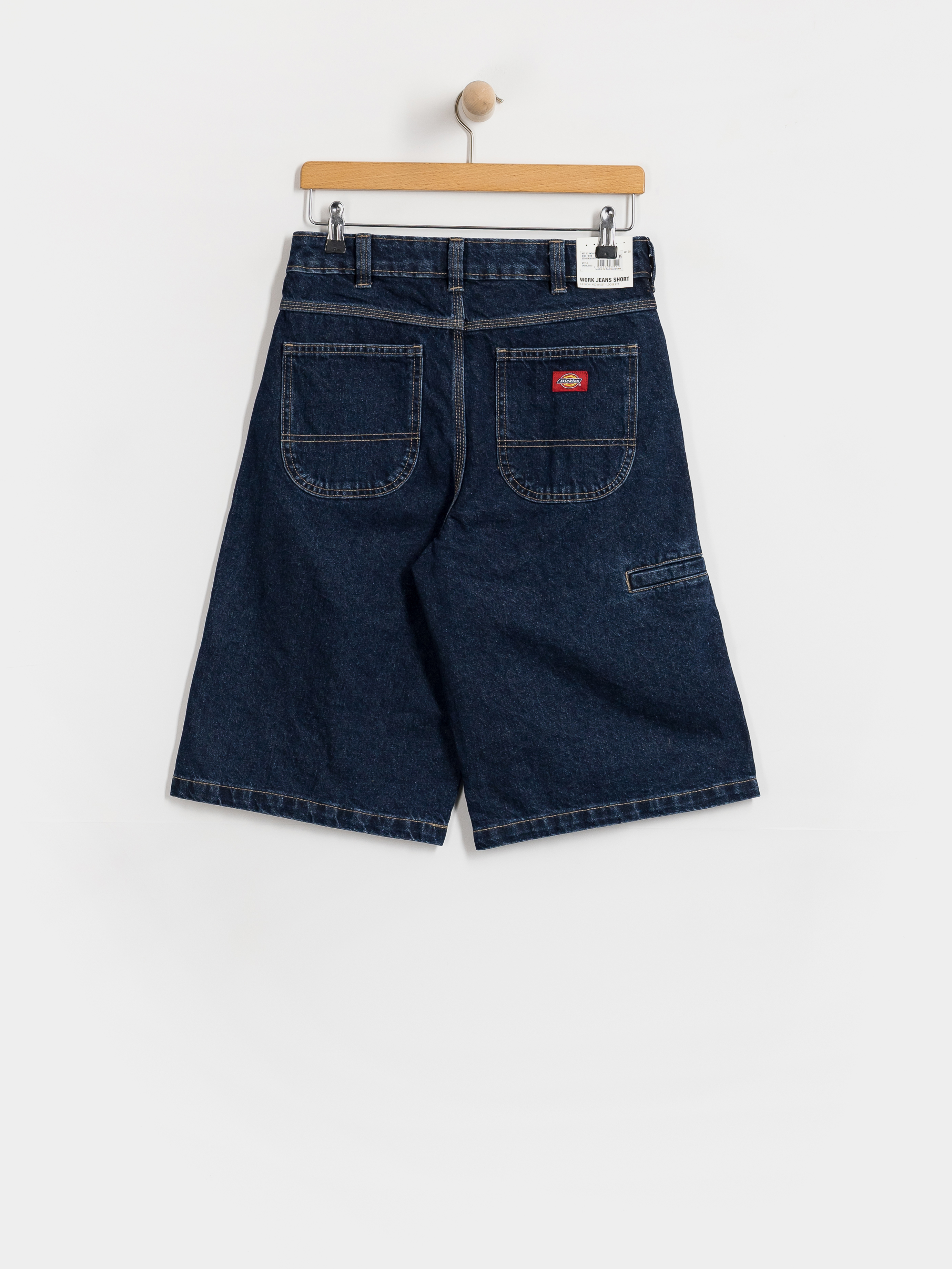 Rövidnadrág Dickies 957 13 Inch Denim Wmn (dark indigo)