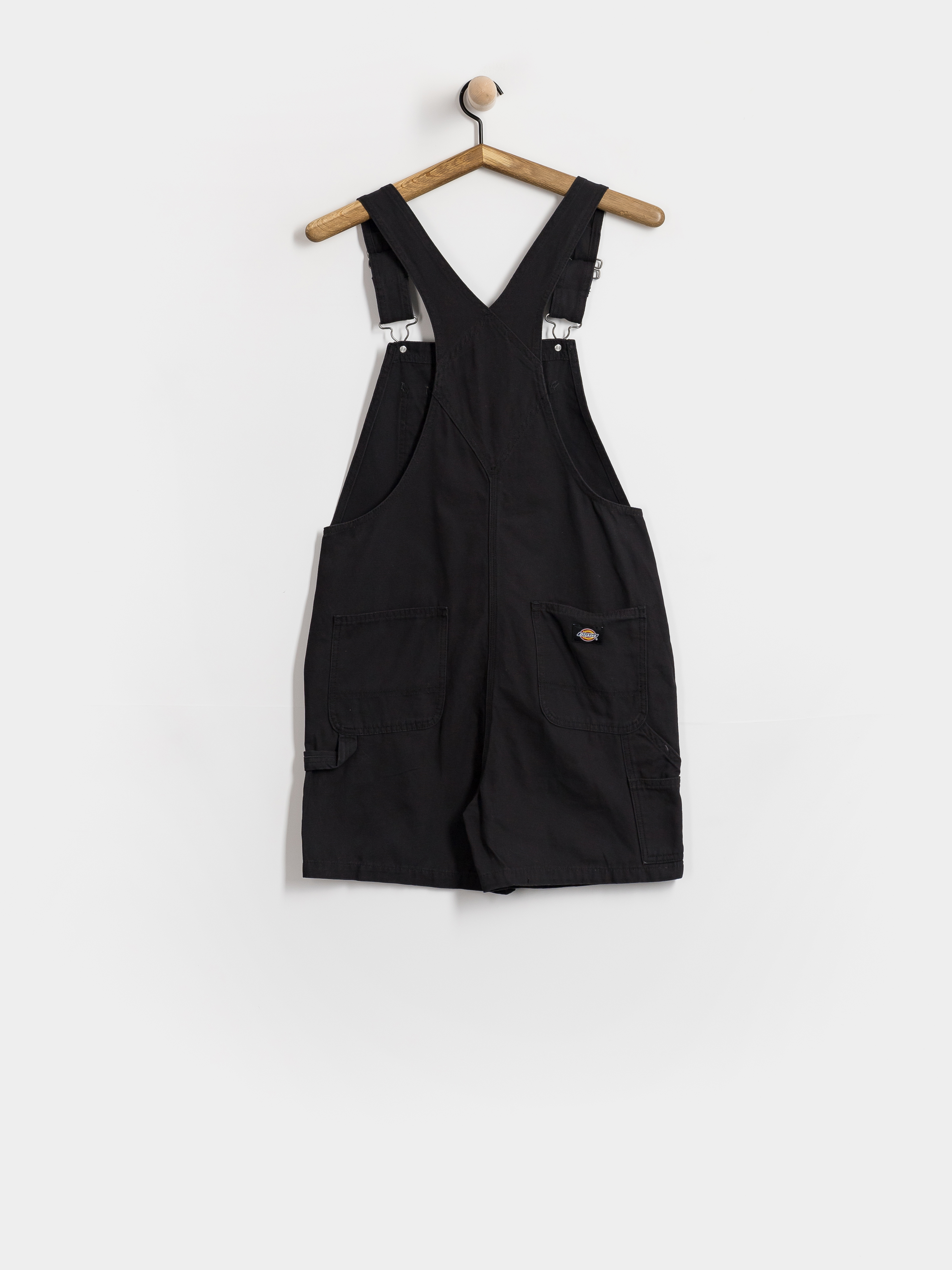 Rövidnadrág Dickies Lightweight Canvas Short Bib Wmn (black)