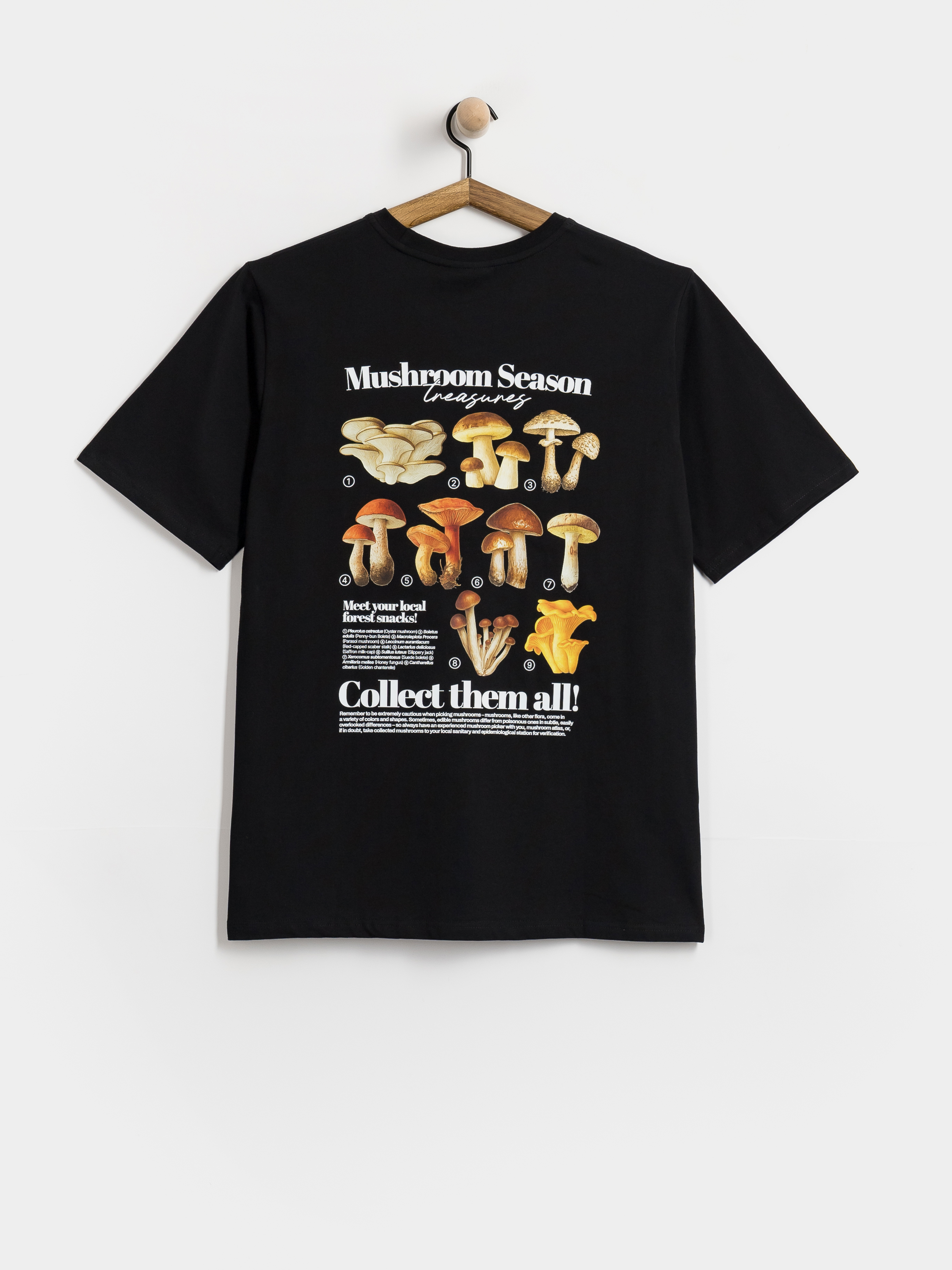 Póló Palto Mushroom Hunter (black)