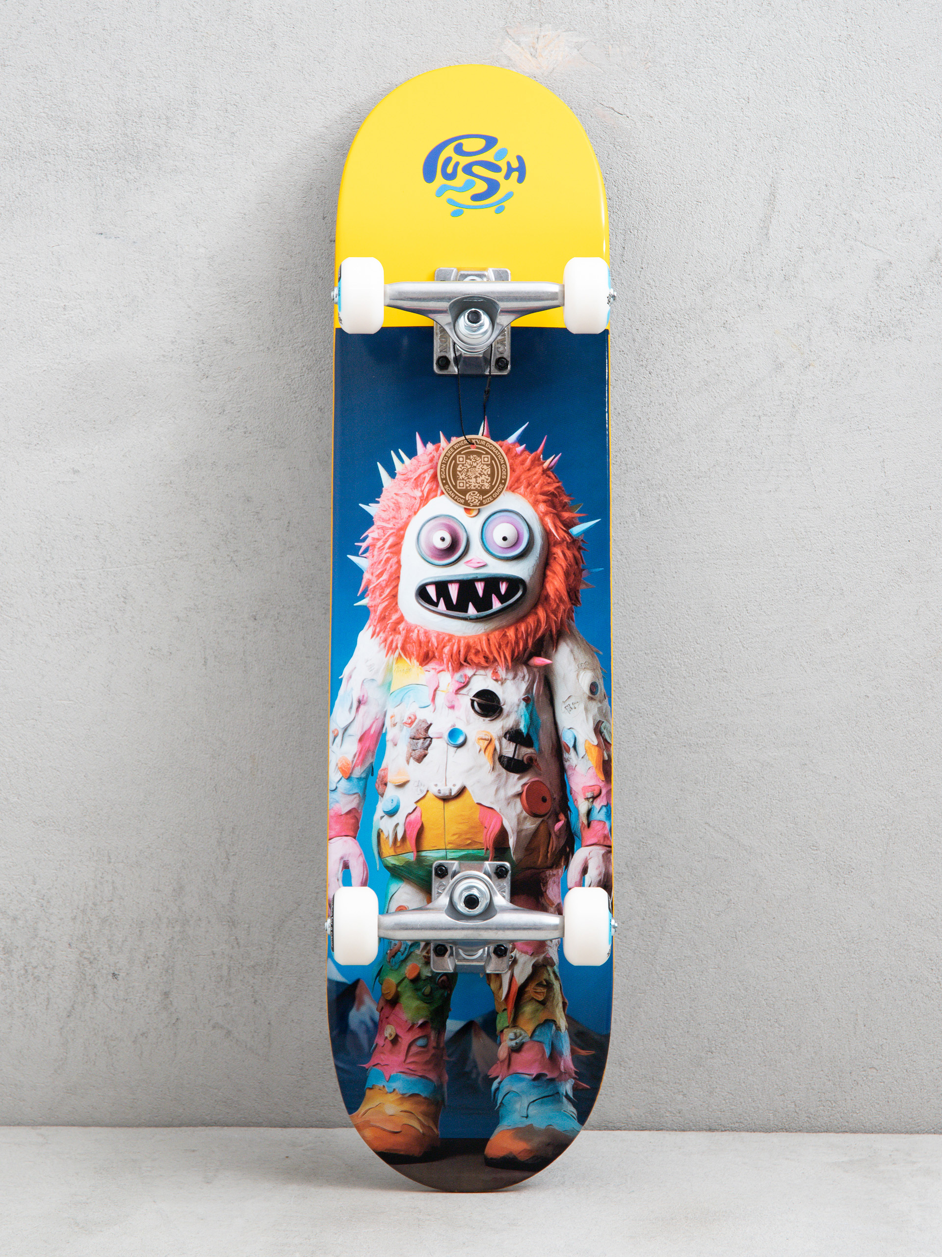 Komplett gördeszka Push Frosty Portrait