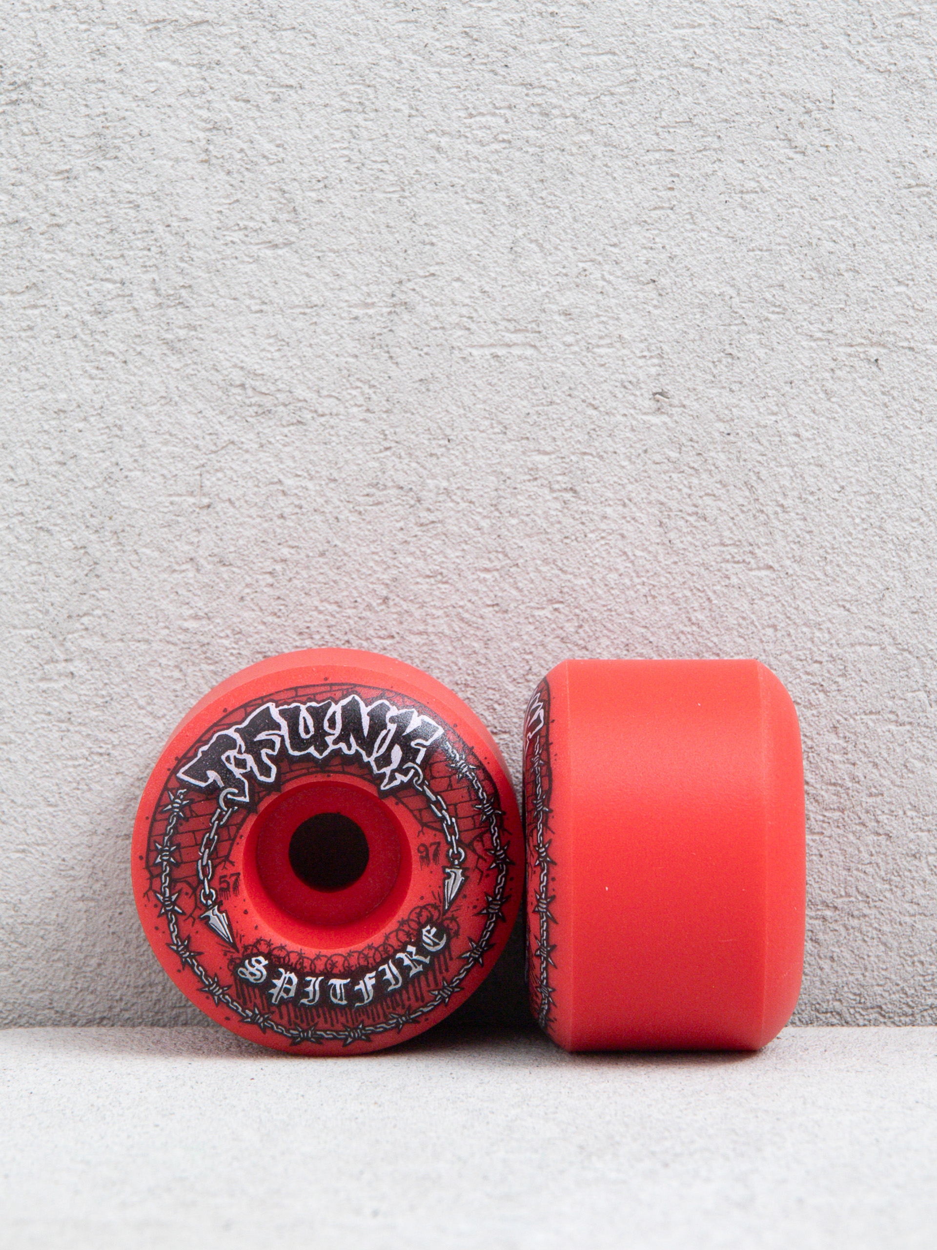 Spitfire F4 97D T Funk Raw Radial Full Gu00f6rdeszka keru00e9k (red)