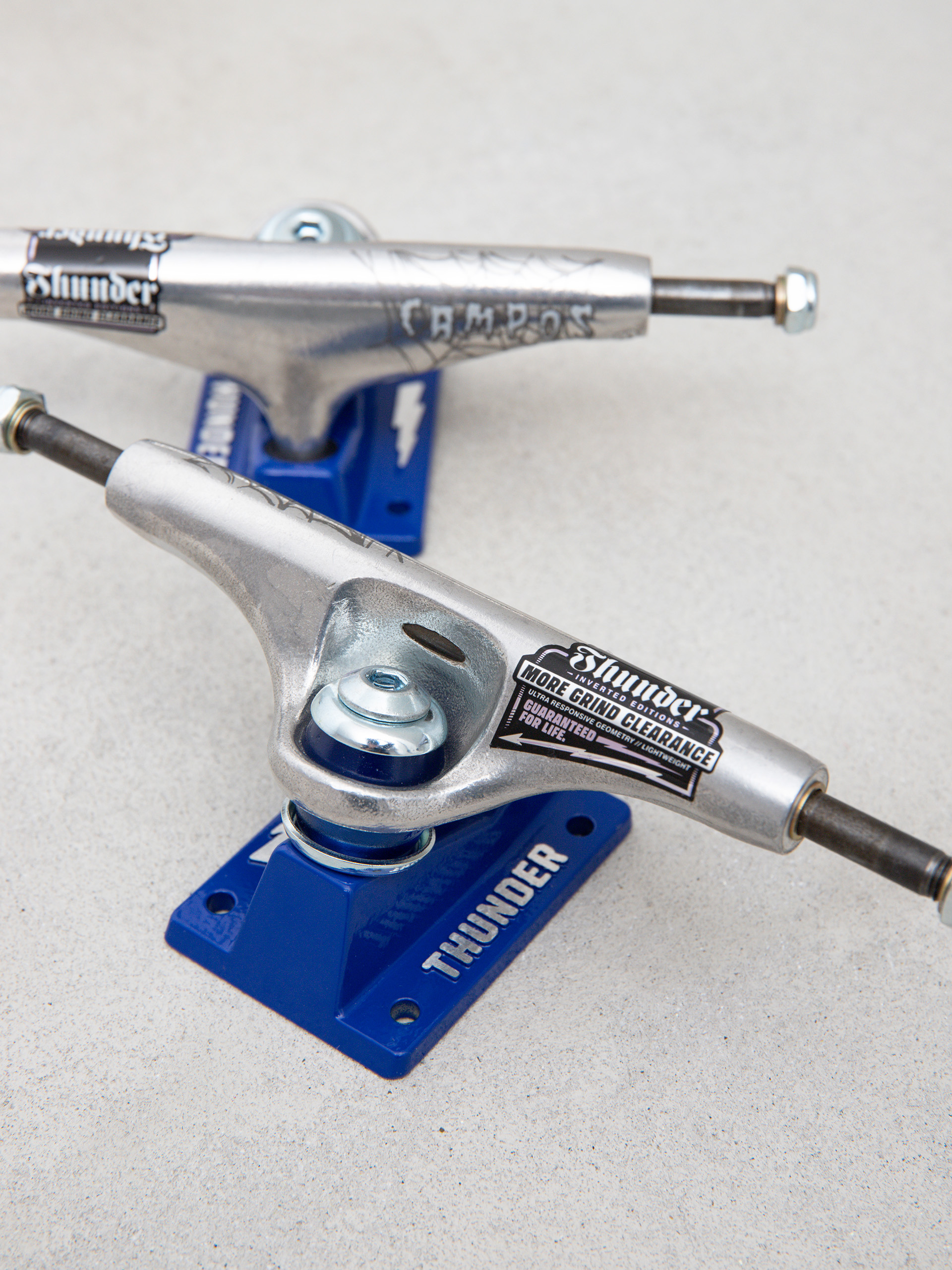 Thunder Joseph Campos Menace Inverted Editions Gördeszka felfüggesztés (polished/blue)