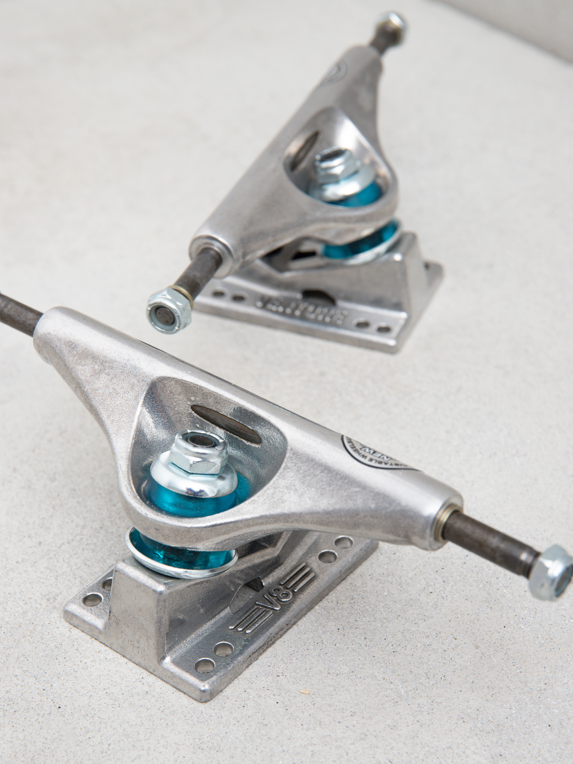 Venture Team V8 Polished Gördeszka felfüggesztés (silver)