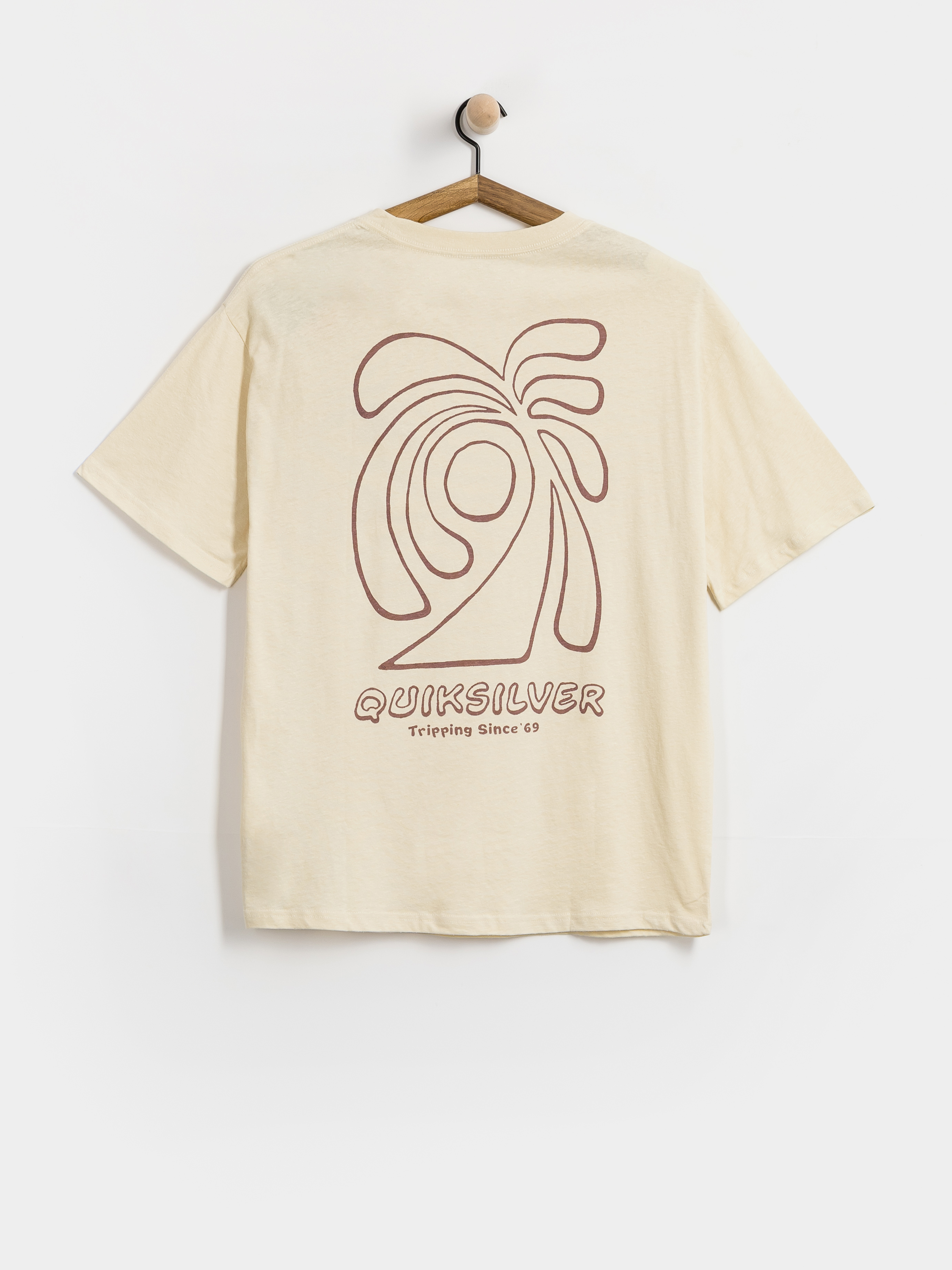 Quiksilver Curve Palm Póló (bone white)