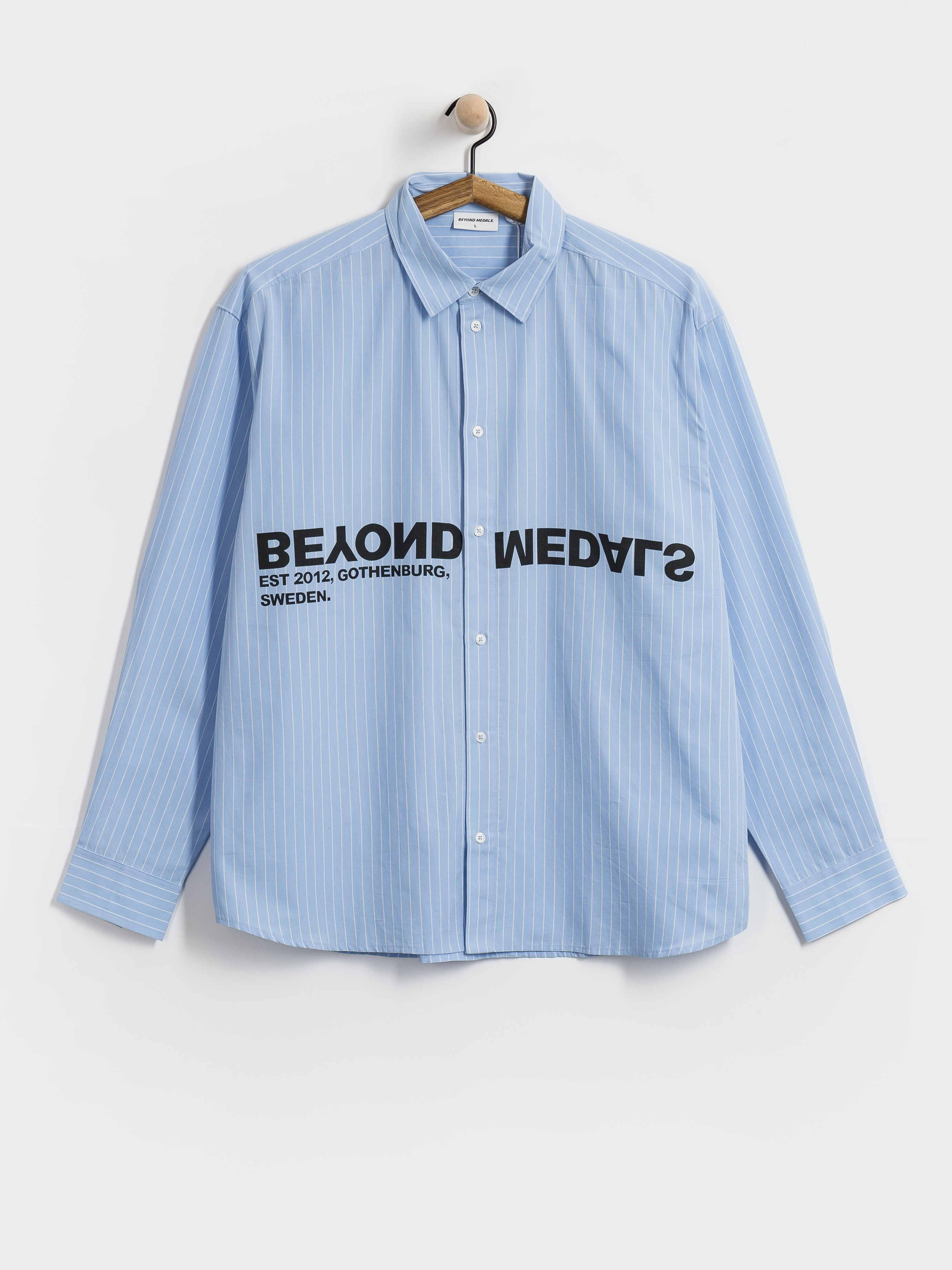 Beyond Medals Button Up Ing (l.blue)