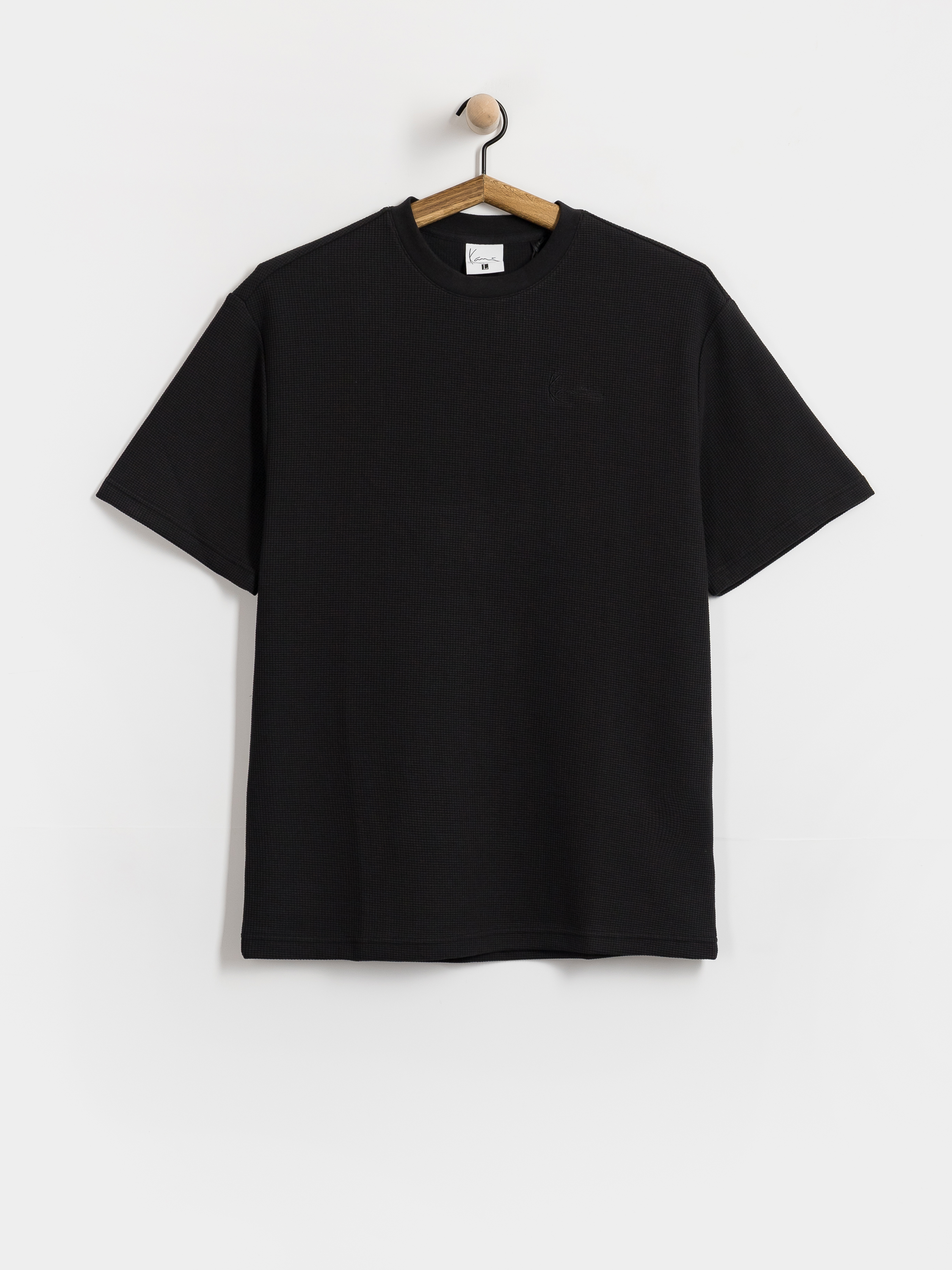 Karl Kani Signature Waffle Oversized Pu00f3lu00f3 (black)