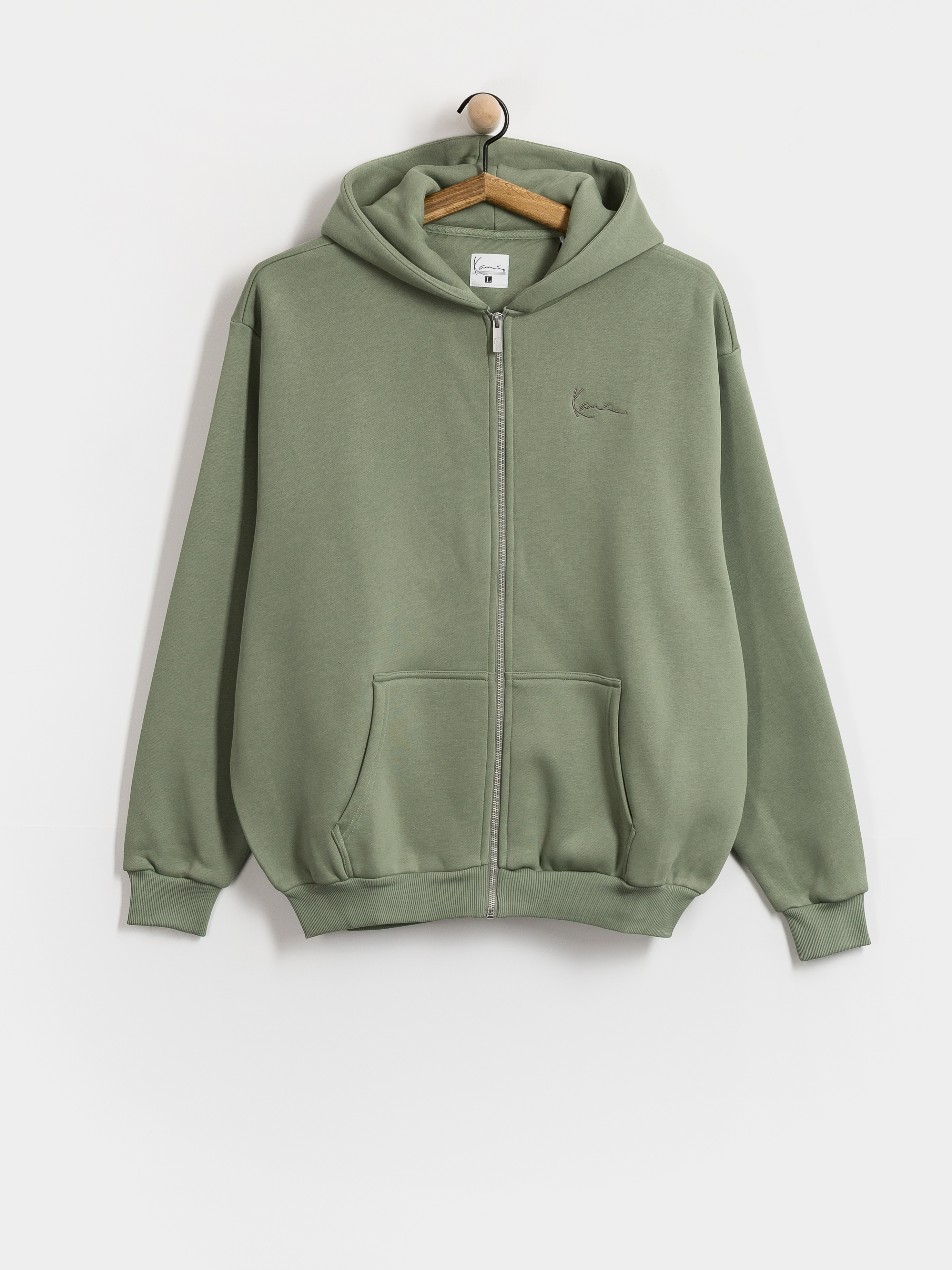 Karl Kani Small Signature Essential ZHD Kapucnis pulóver (green)