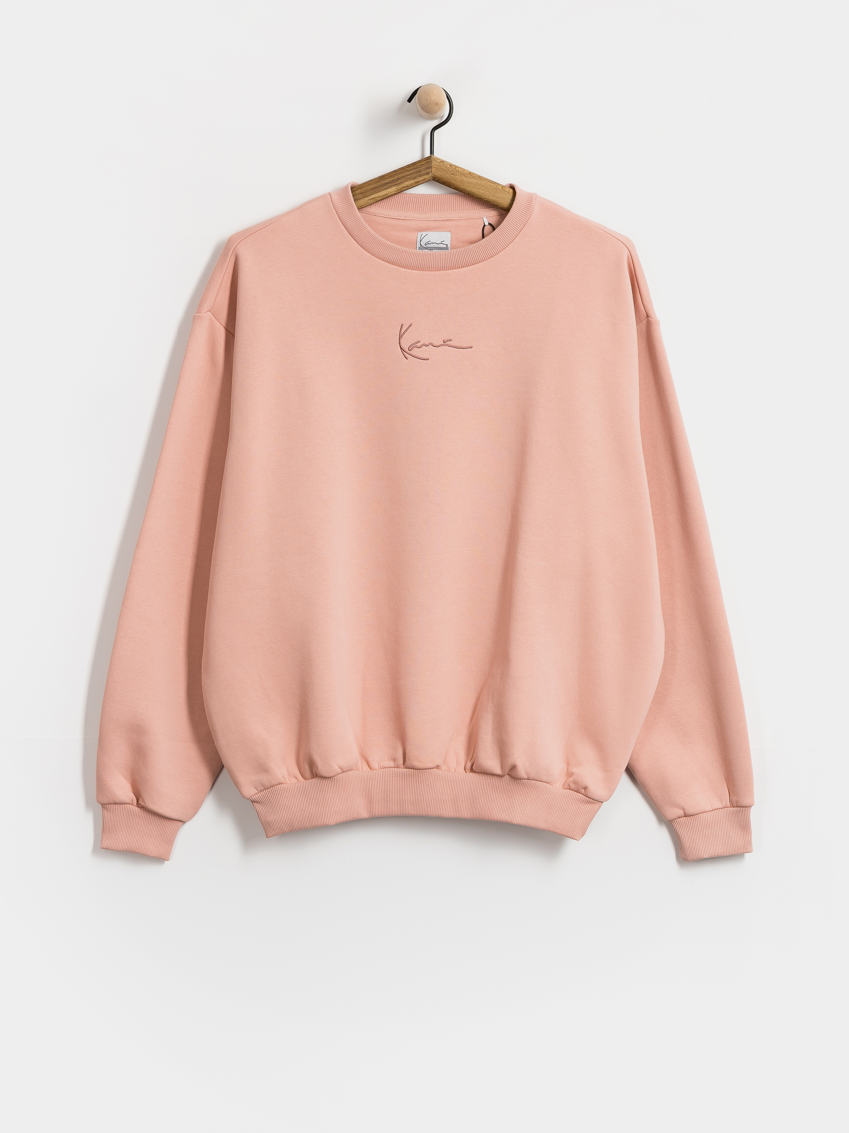 Karl Kani Small Signature Essential Pulóver (pink)