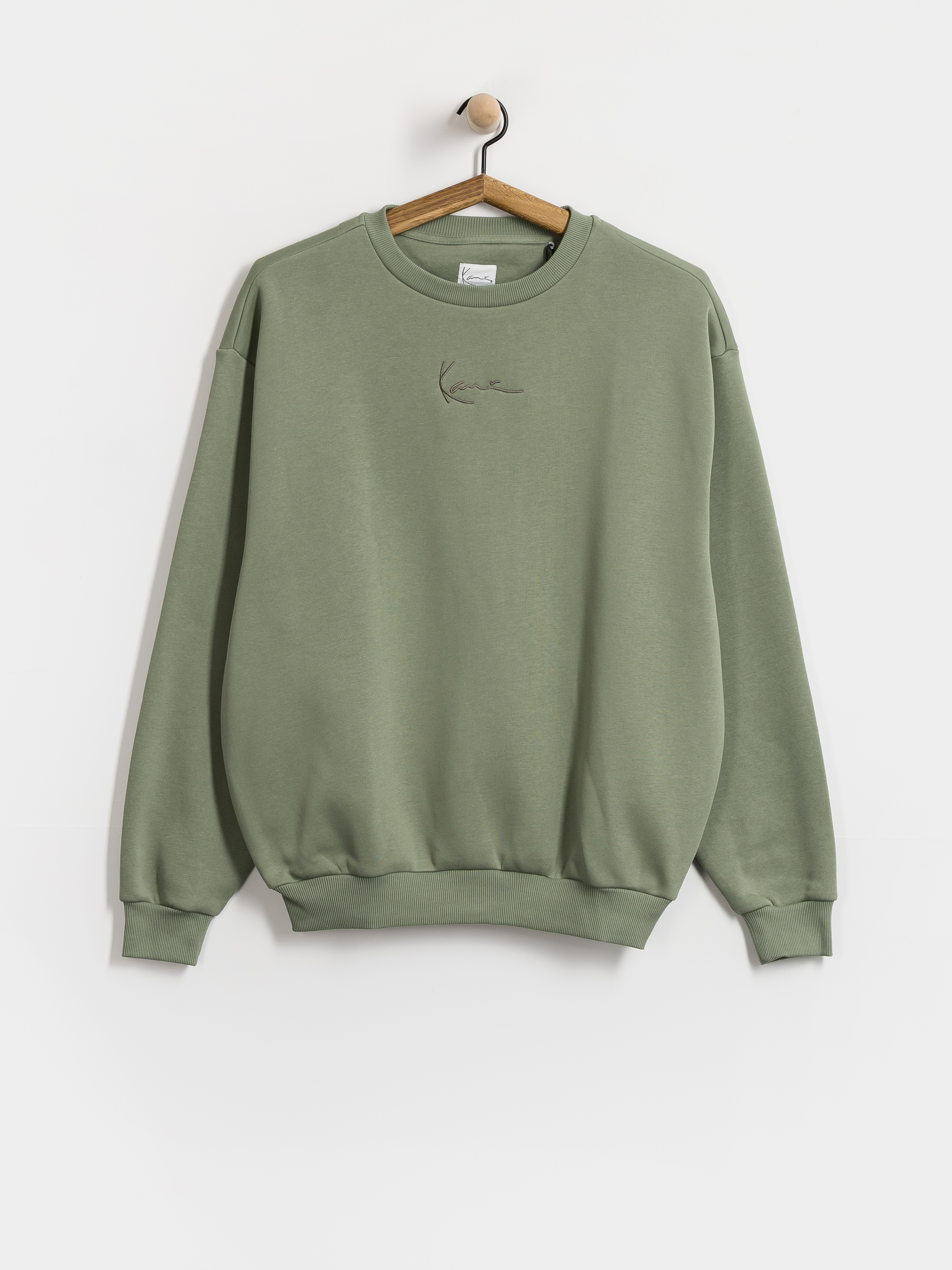 Karl Kani Small Signature Essential Pulóver (green)