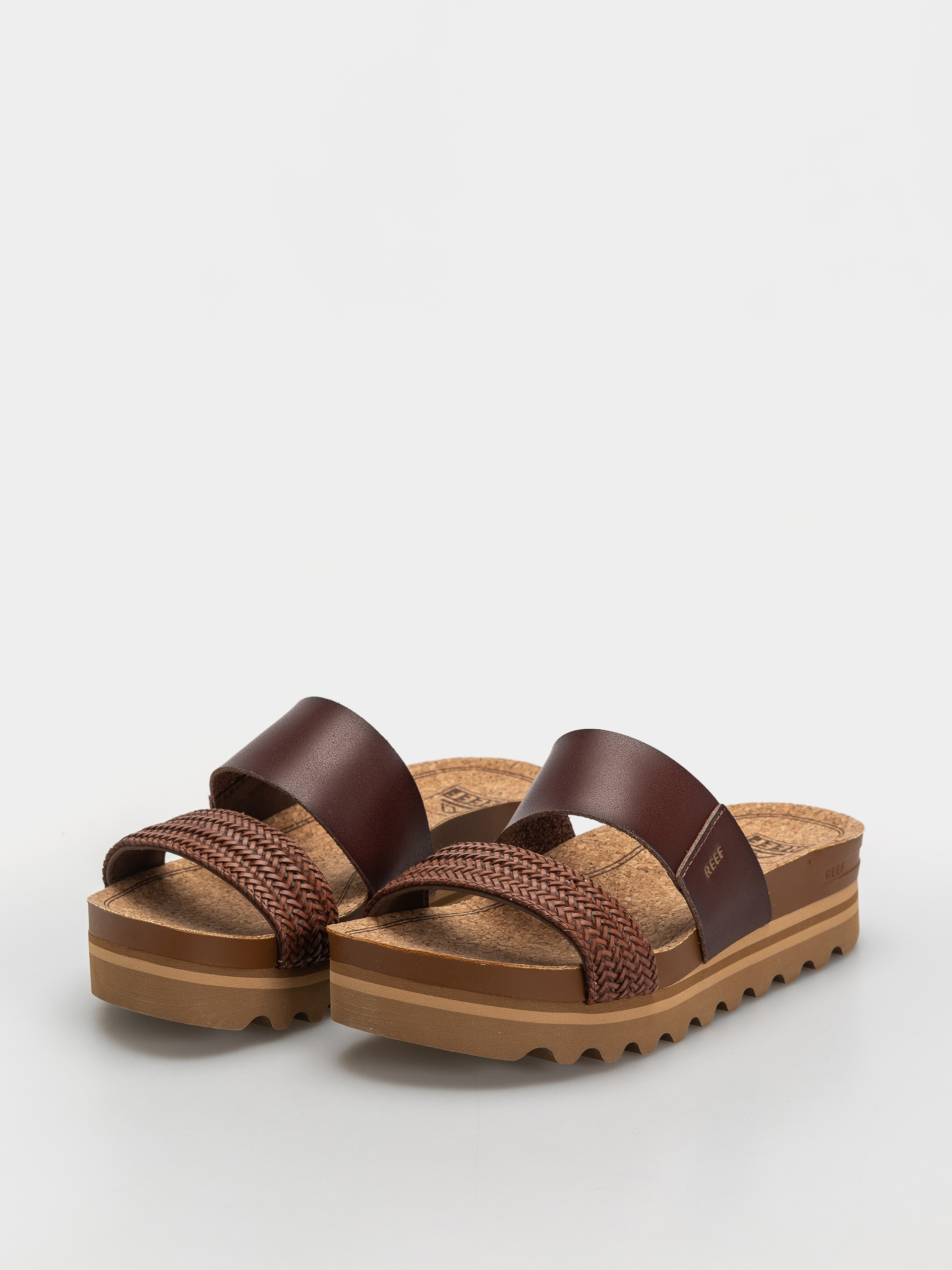 Flip-flop papucsok Reef Cushion Vista Hi Wmn (chocolate braid)