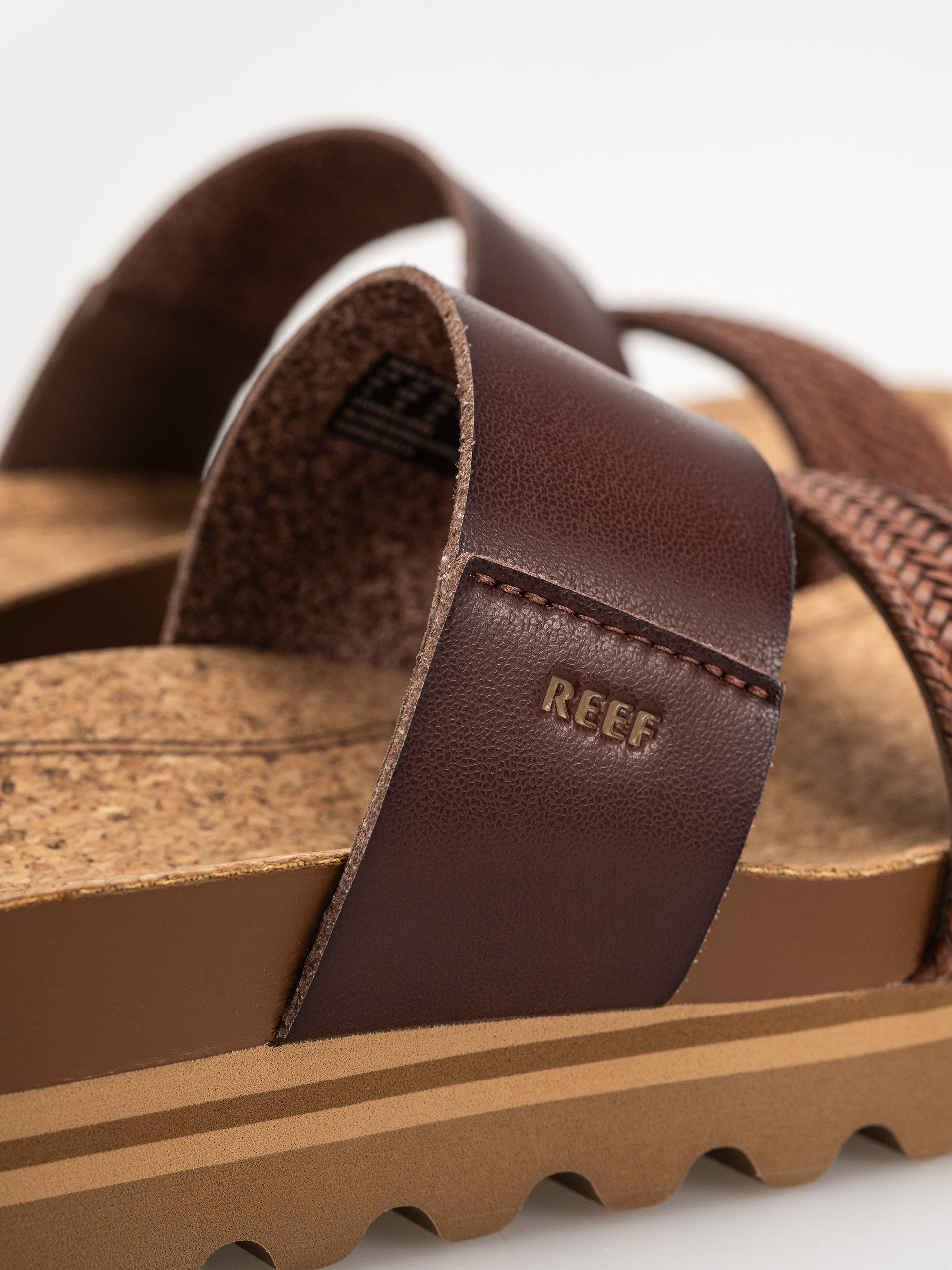 Flip-flop papucsok Reef Cushion Vista Hi Wmn (chocolate braid)