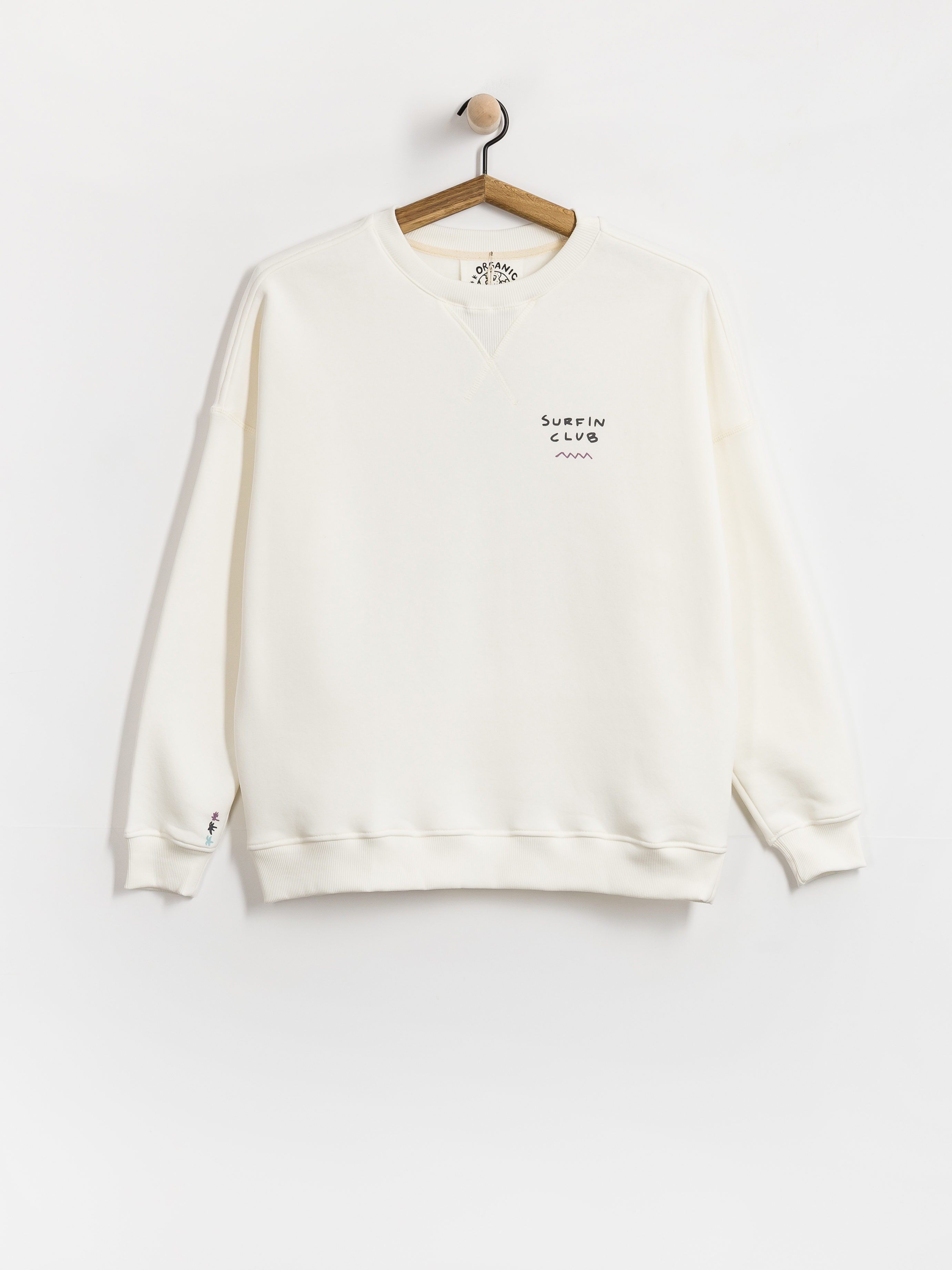 Pulóver Surf Inc Organic Wave (vintage white)