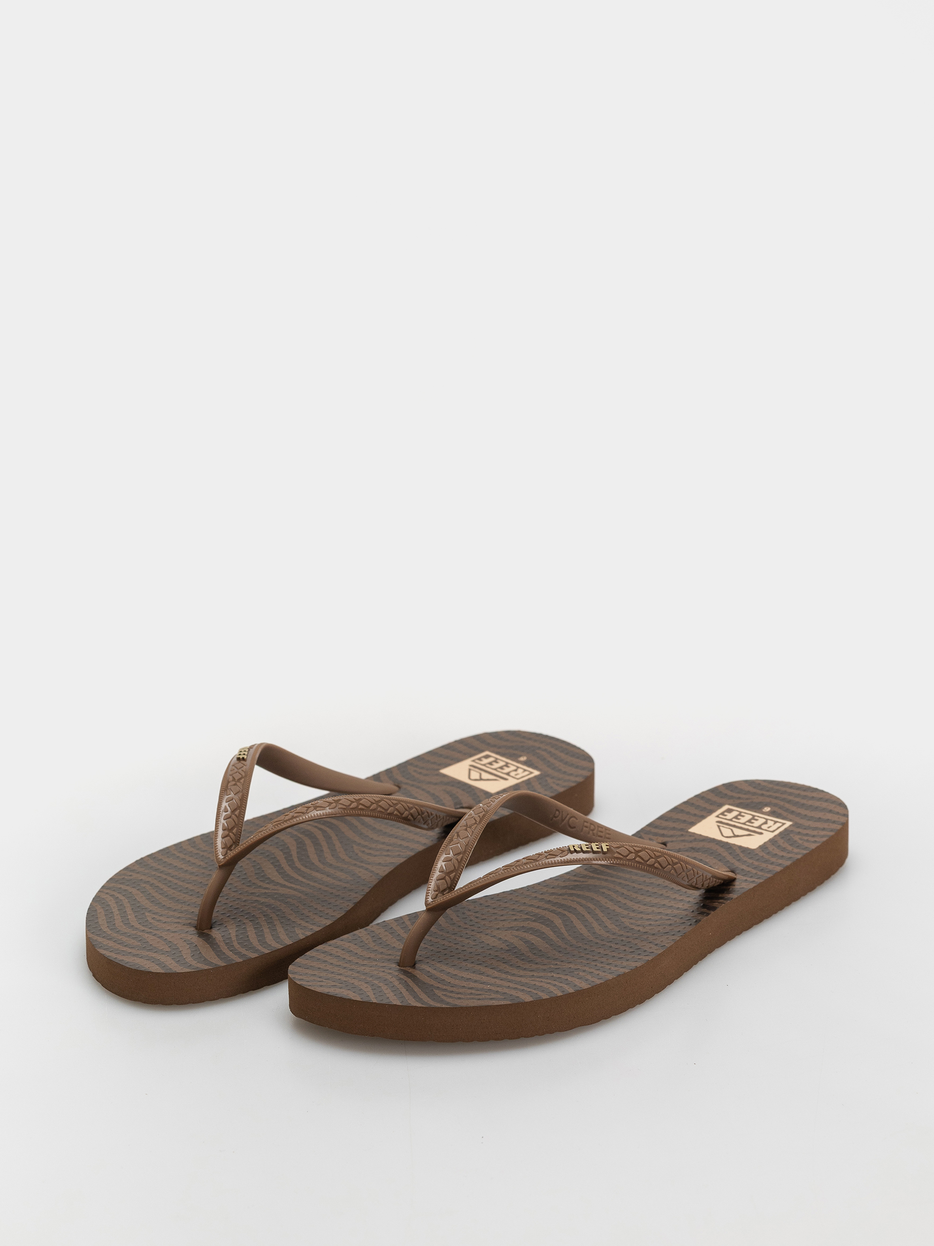 Reef Seaside Prints Wmn Flip-flop papucsok (choco zebra)