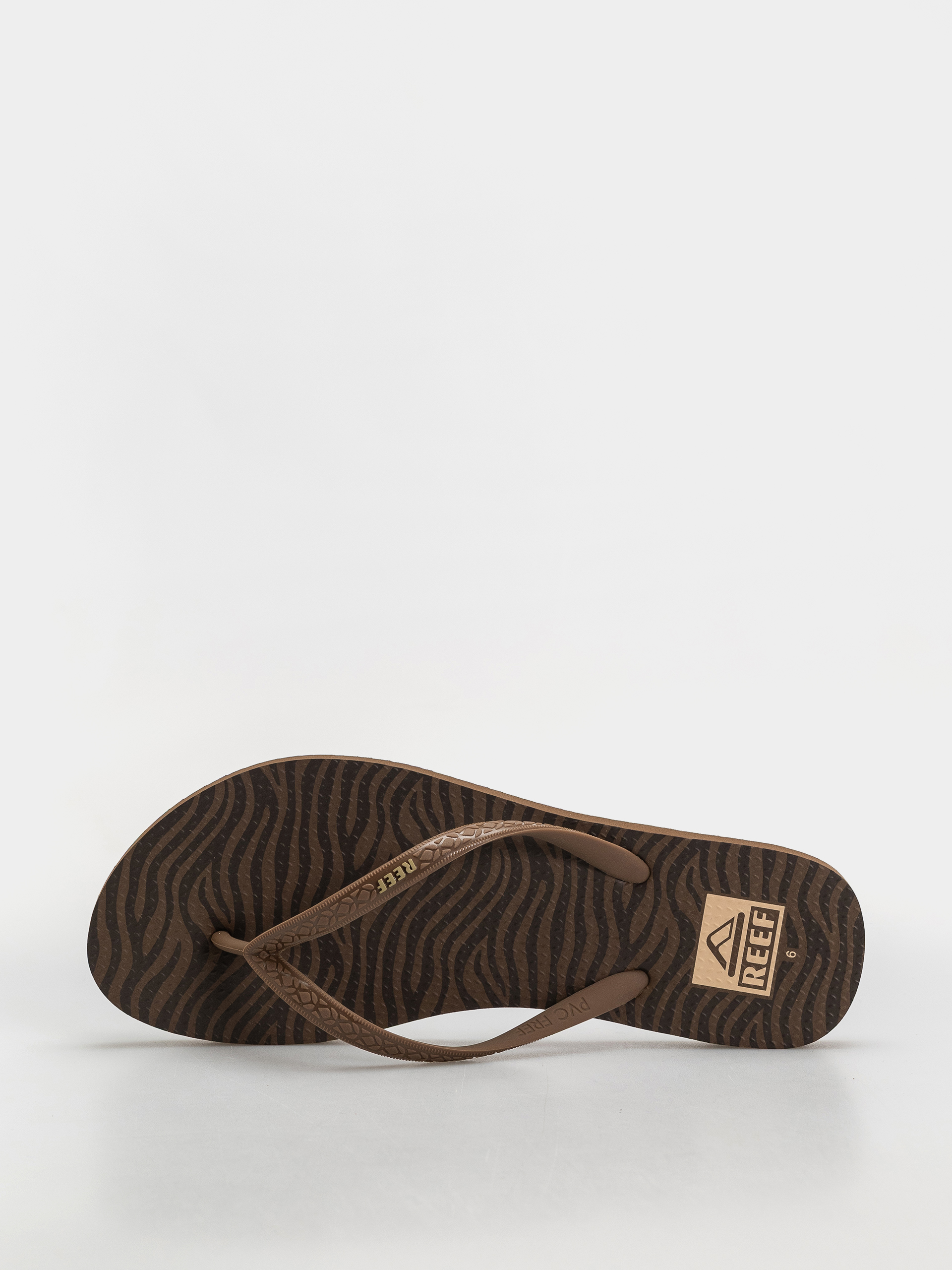Reef Seaside Prints Wmn Flip-flop papucsok (choco zebra)