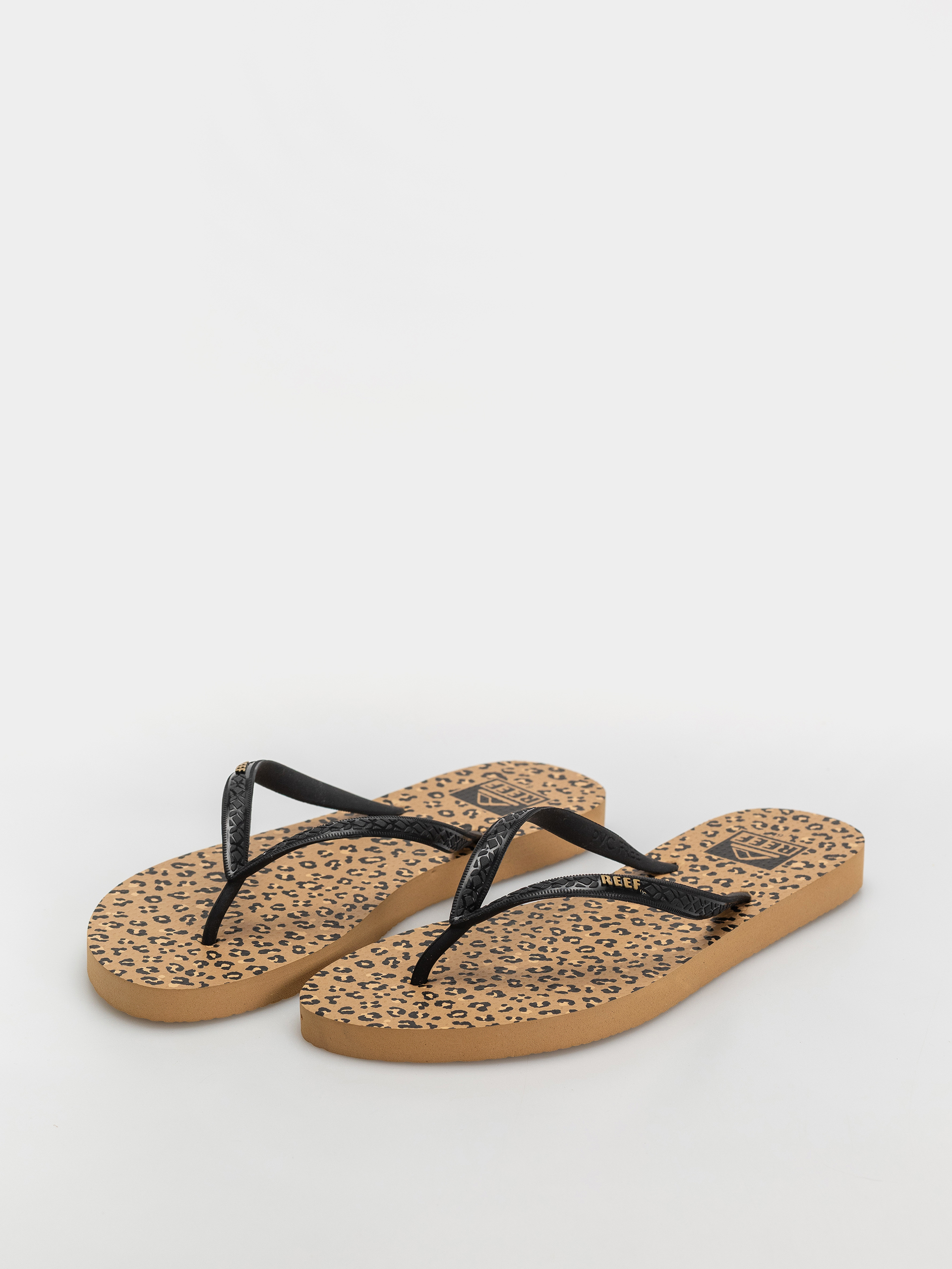 Reef Seaside Prints Wmn Flip-flop papucsok (leopard/black)