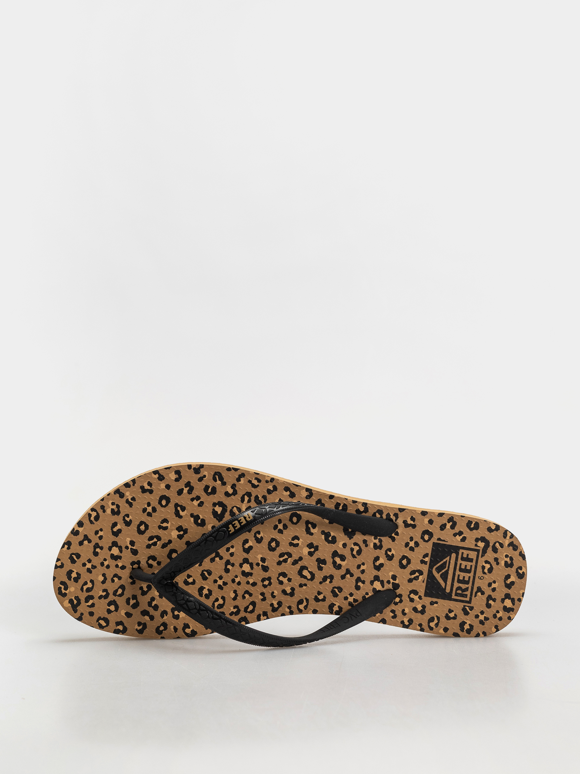 Reef Seaside Prints Wmn Flip-flop papucsok (leopard/black)