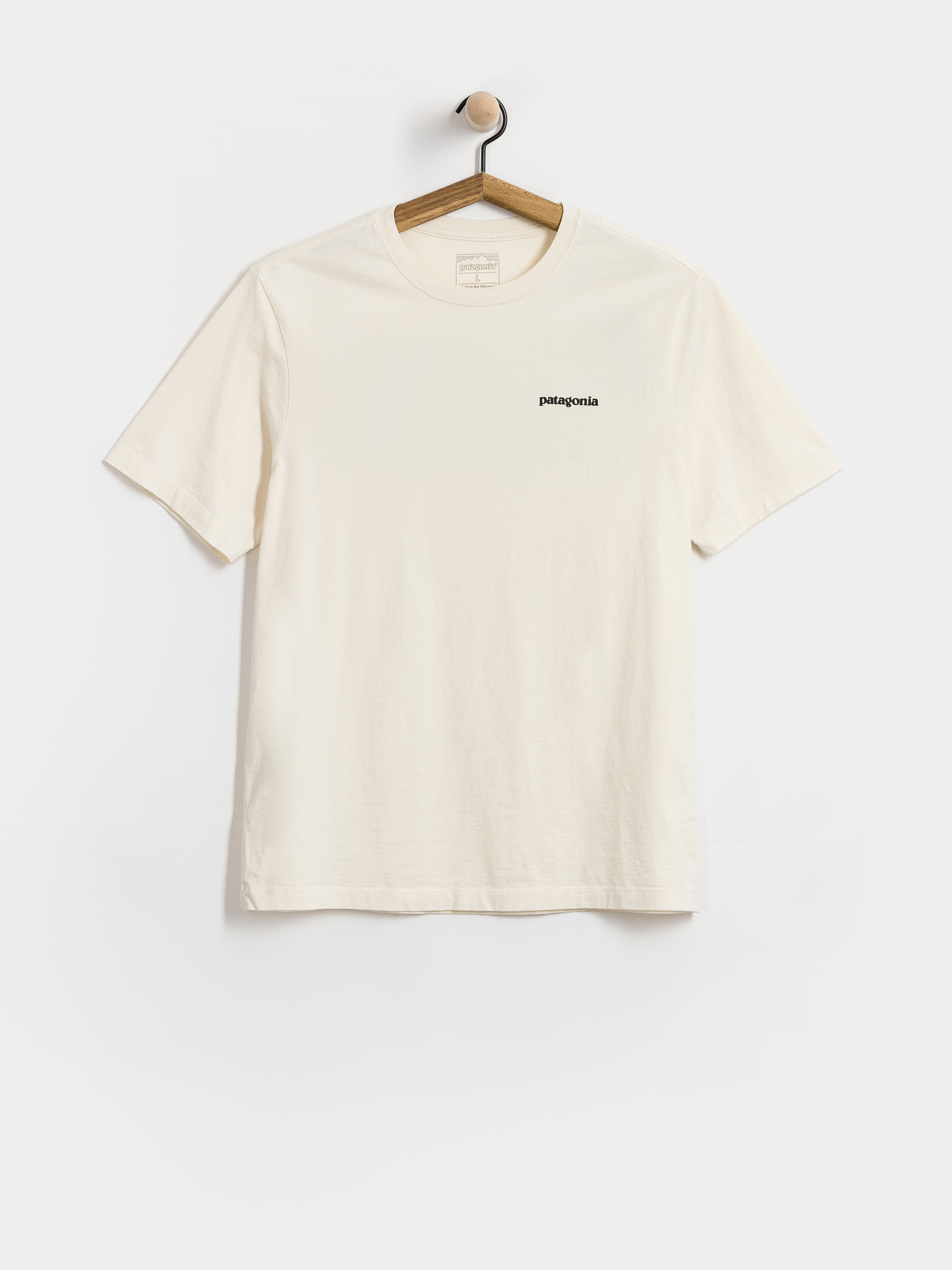 Póló Patagonia P 6 Logo (undyed natural)