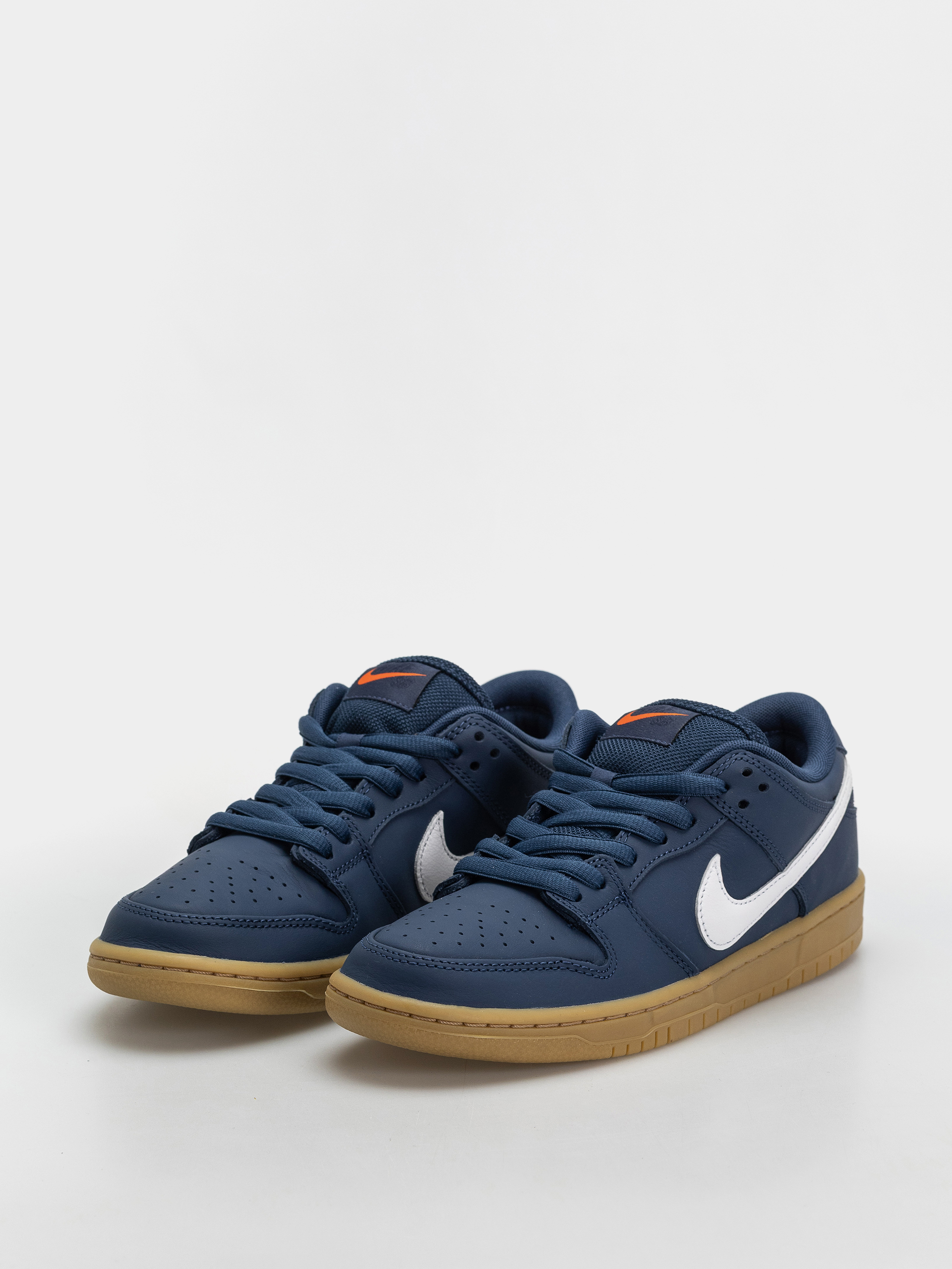 Nike SB Dunk Low Pro Cipők (navy/white navy gum light brown)