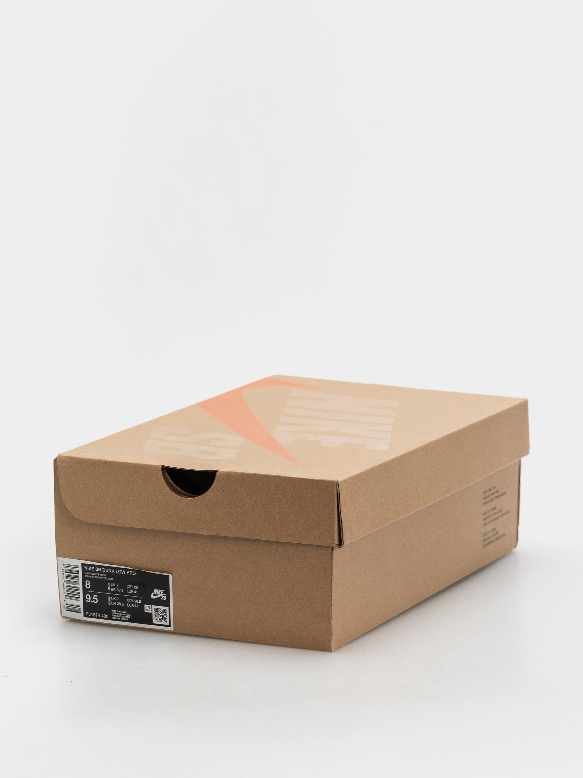 Nike SB Dunk Low Pro Cipők (navy/white navy gum light brown)