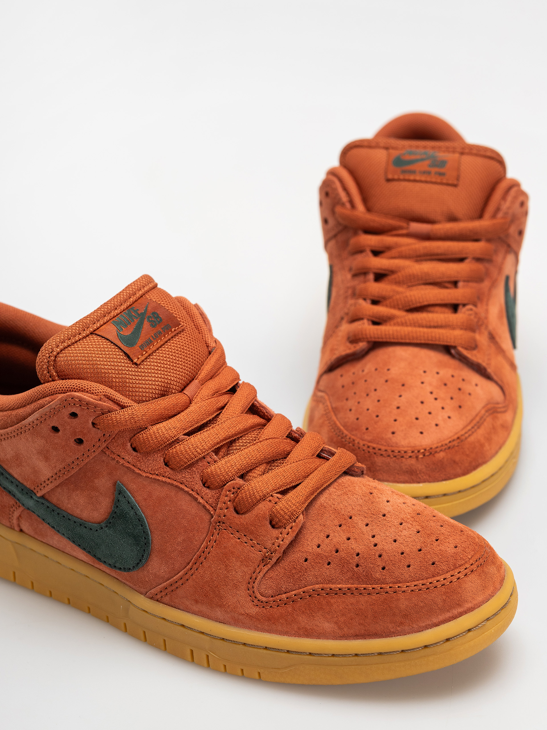 Nike SB Dunk Low Pro Cipők (burnt sunrise/vintage green)