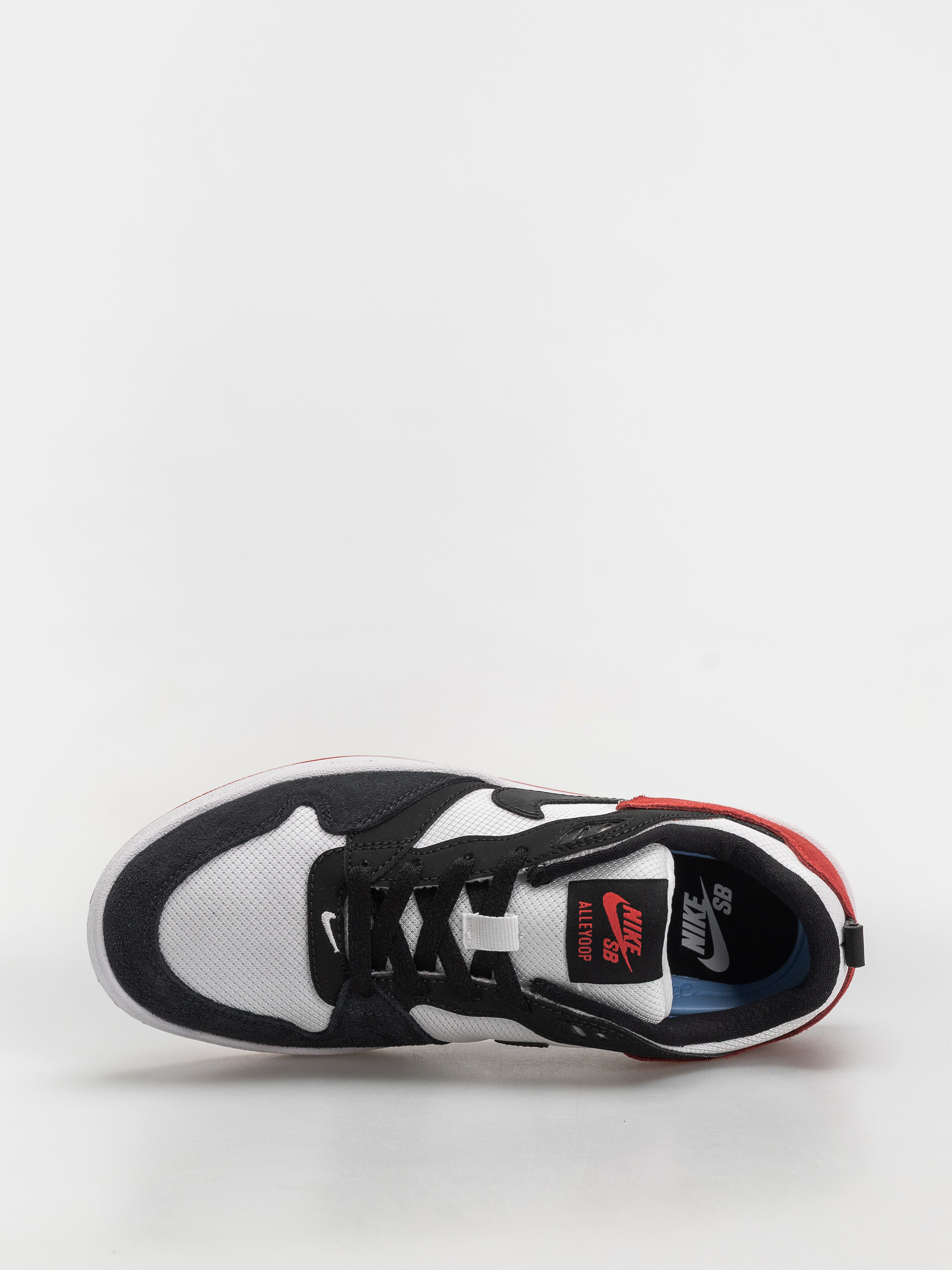 Nike SB Alleyoop JR Cipők (white/black university red white)