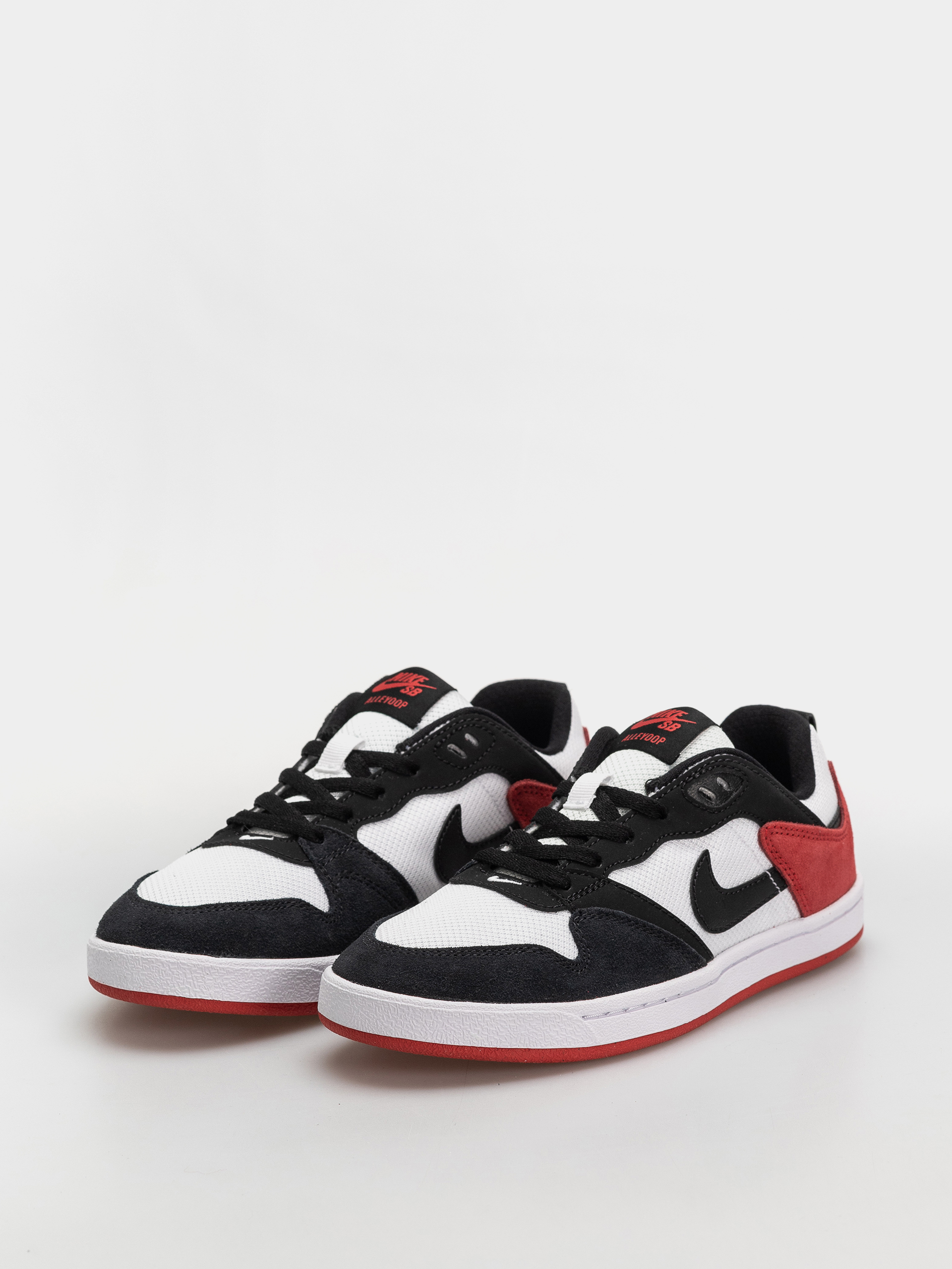 Nike SB Alleyoop JR Cipők (white/black university red white)
