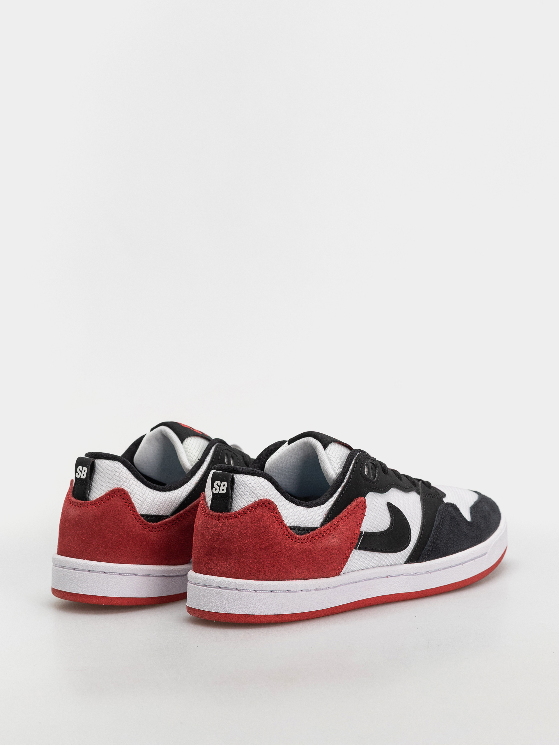 Nike SB Alleyoop JR Cipők (white/black university red white)