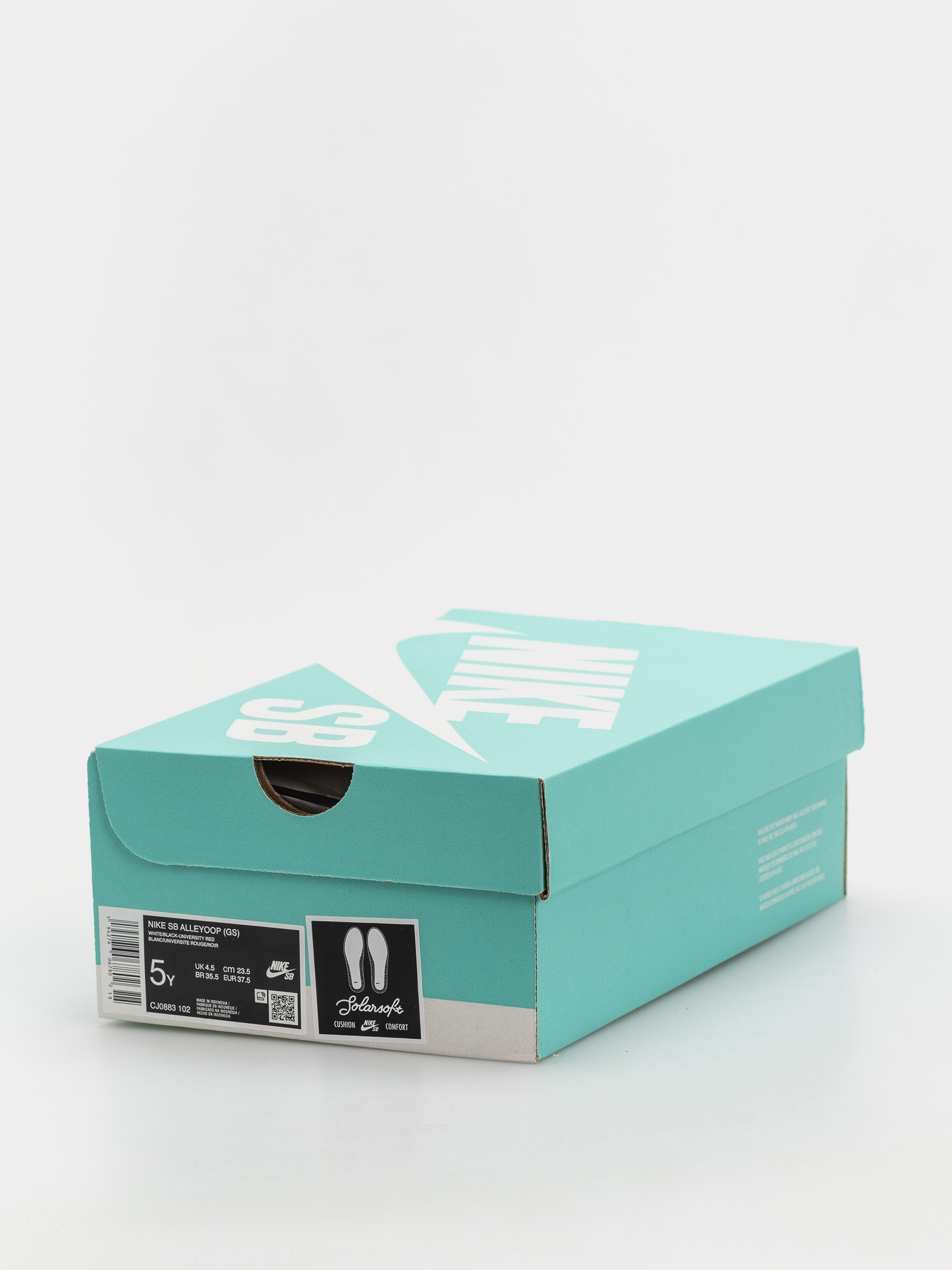 Nike SB Alleyoop JR Cipők (white/black university red white)