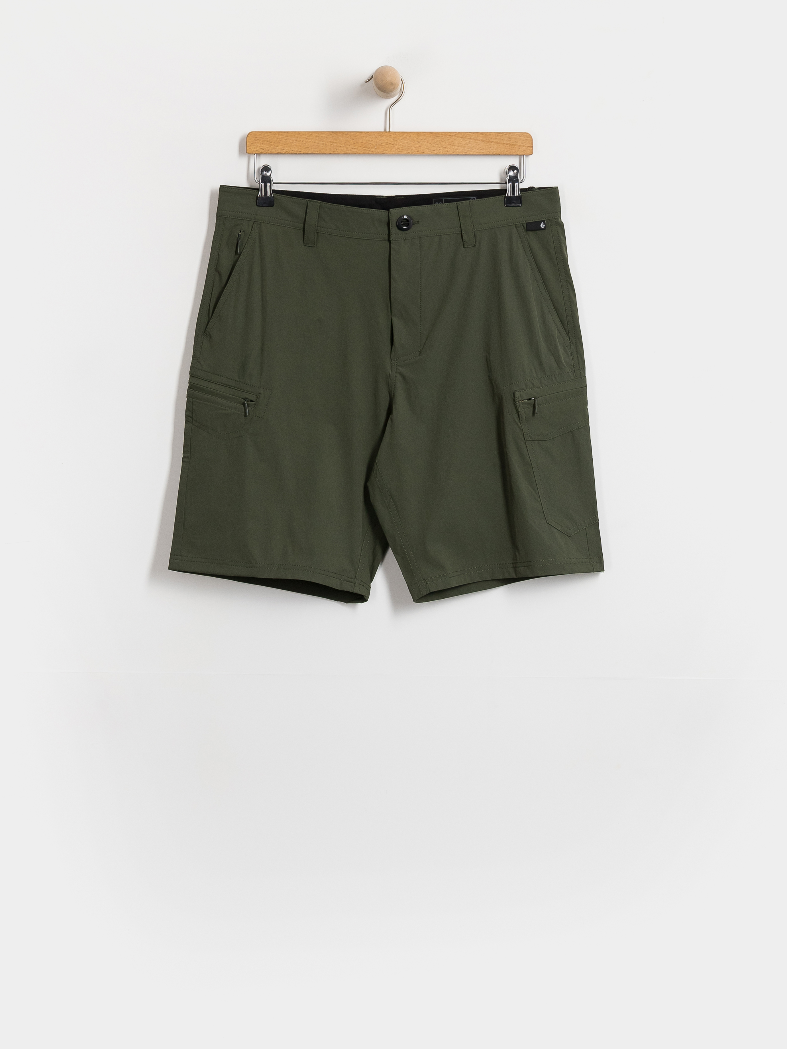 Volcom Cashed In Cargo Hybrid 20 Ru00f6vidnadru00e1g (squadron green)