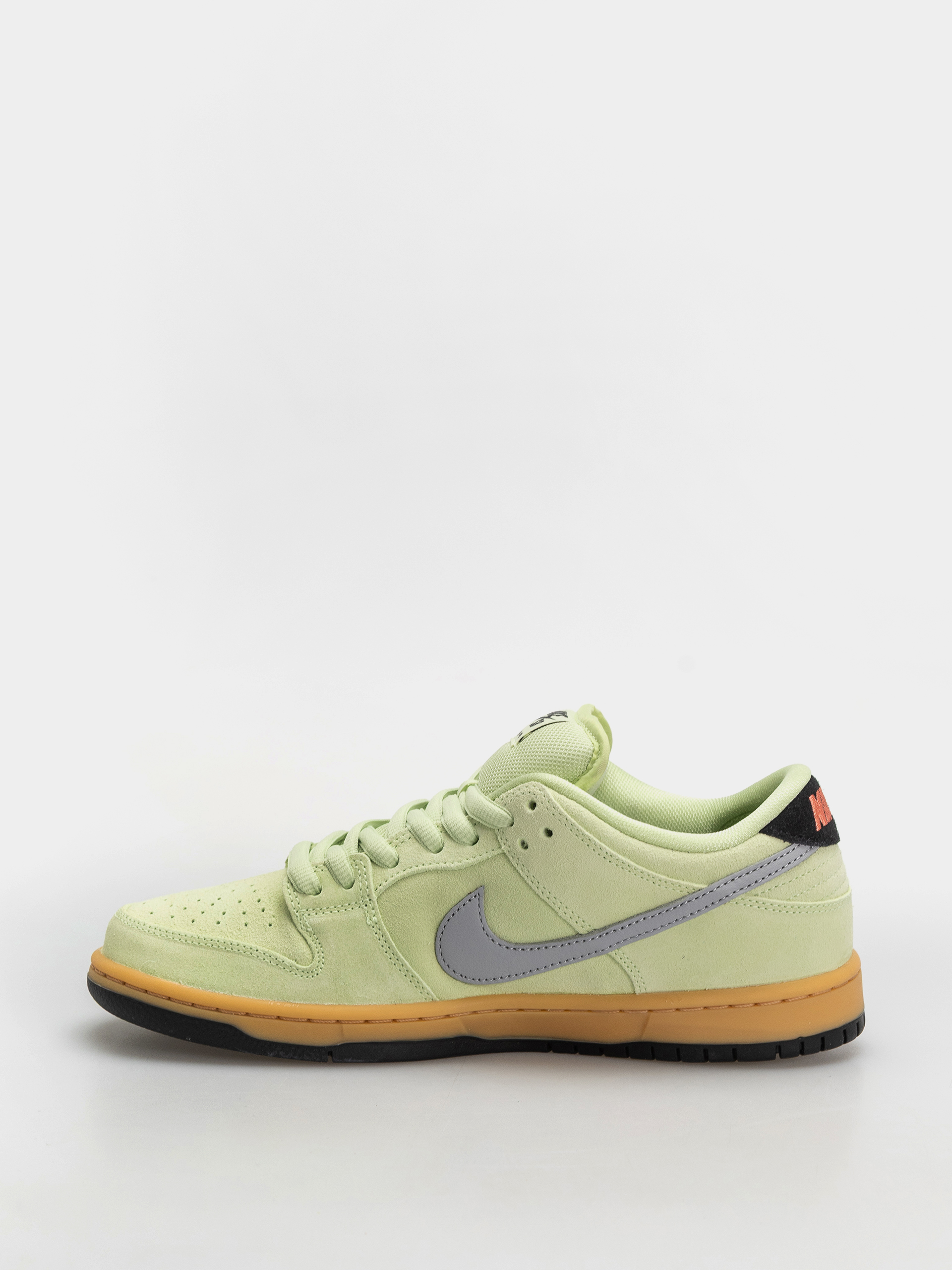 Nike SB Dunk Low Pro Prm Cipők (lt liquid lime/wolf grey black)