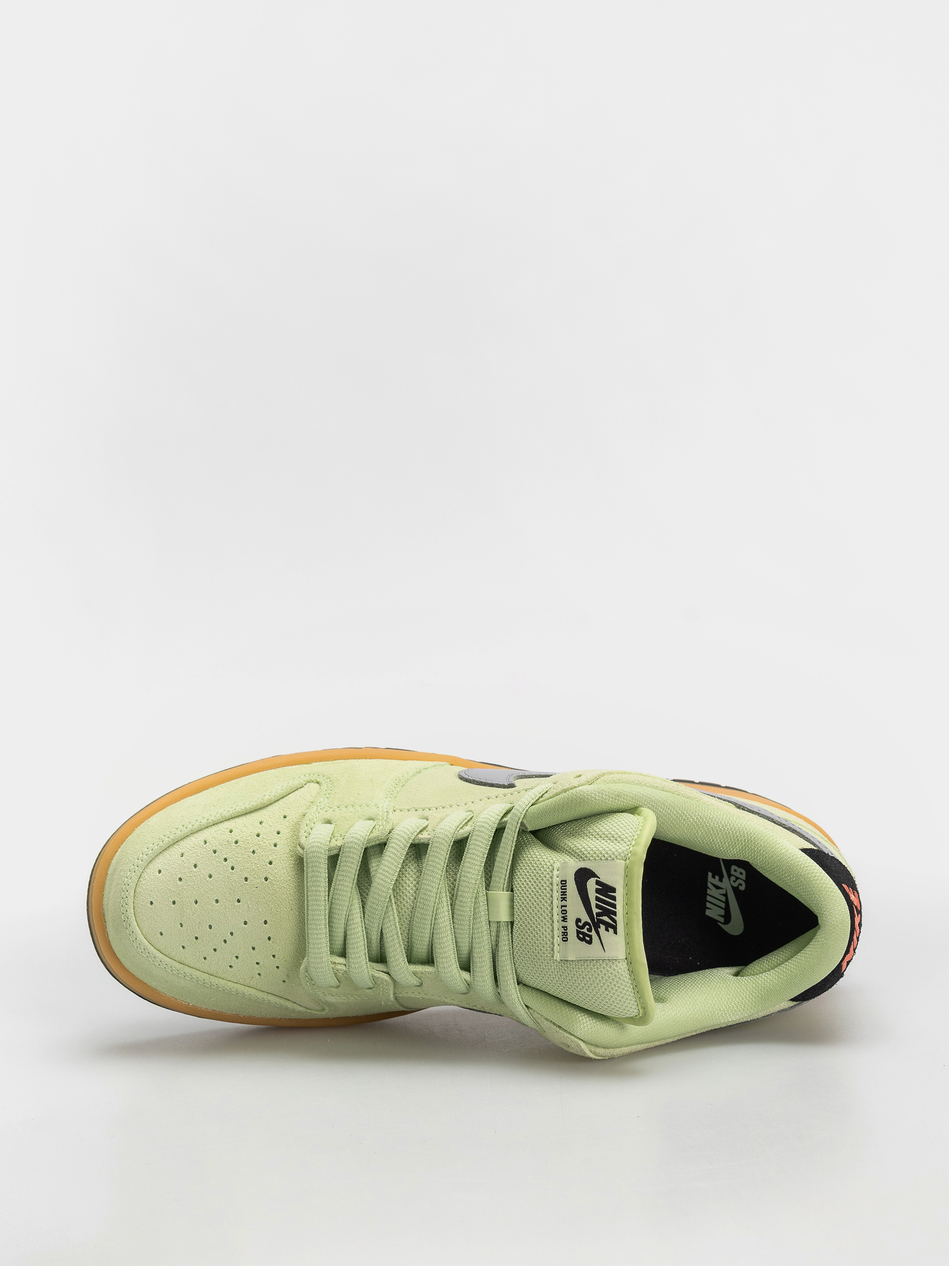 Nike SB Dunk Low Pro Prm Cipők (lt liquid lime/wolf grey black)