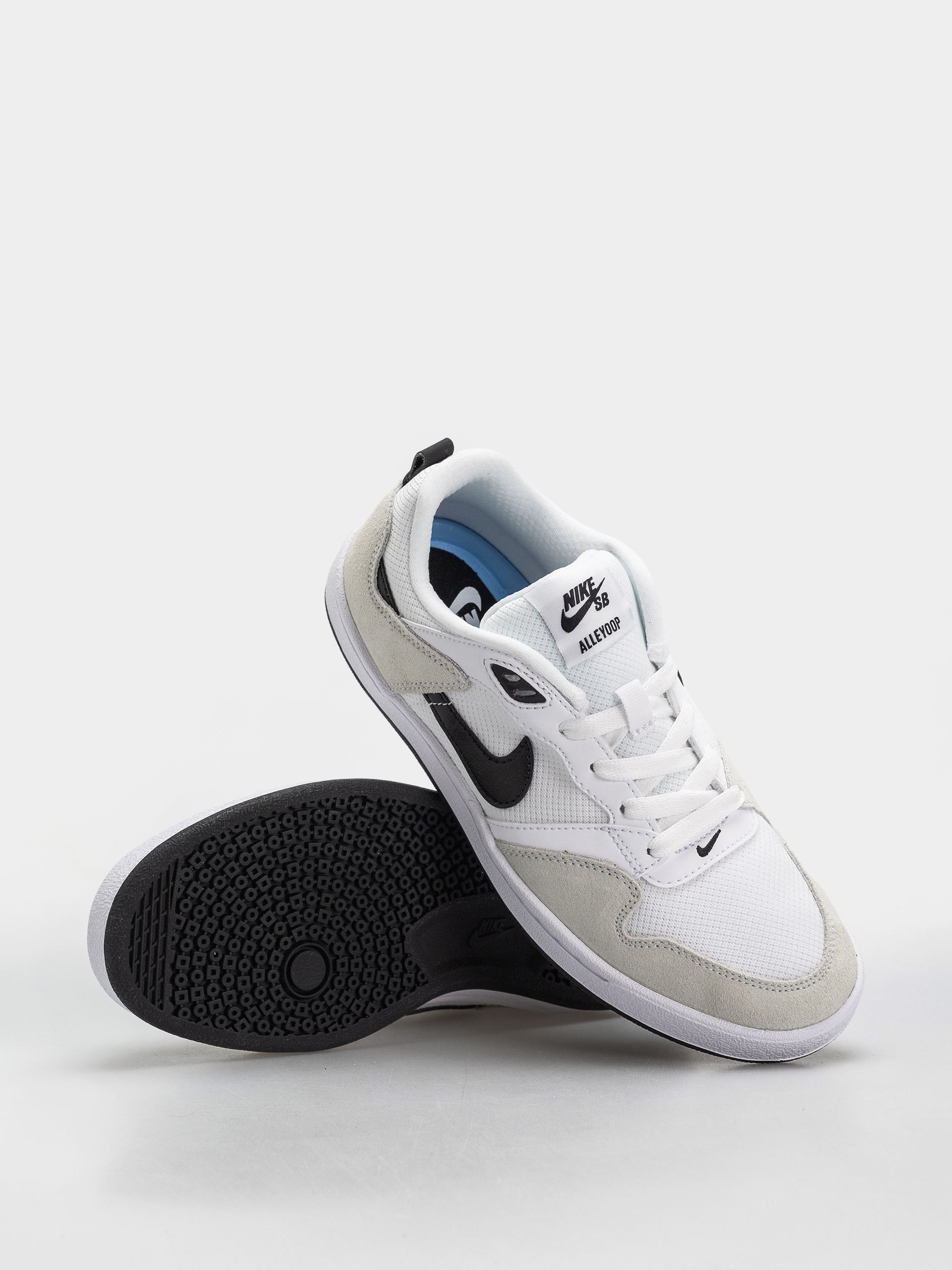 Nike SB Alleyoop JR Cipők (white/black white)