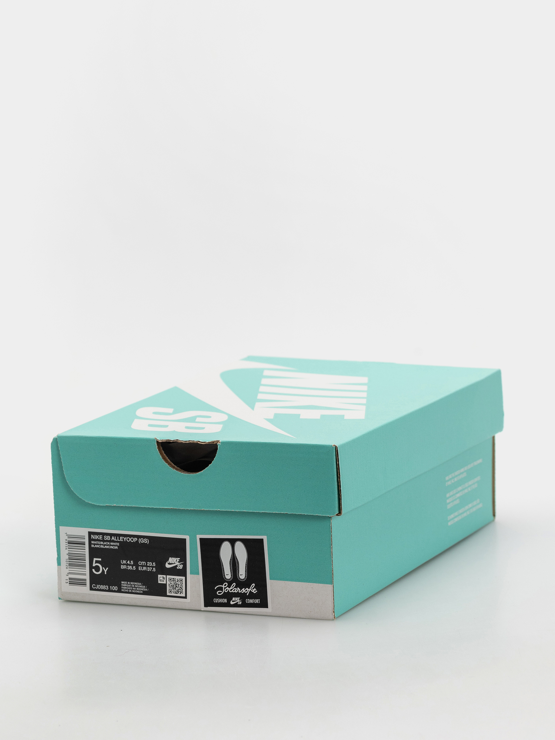 Nike SB Alleyoop JR Cipők (white/black white)