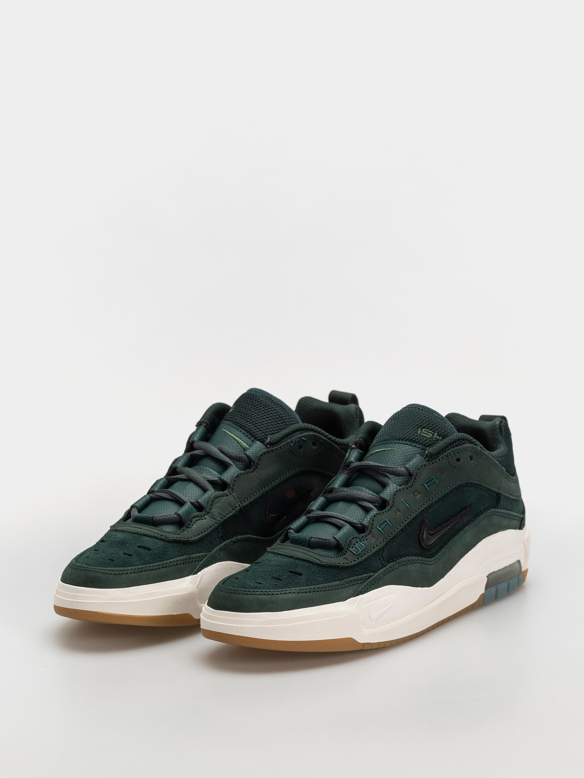 Nike SB Air Max Ishod Iso Cipők (deep fir/black fir sail)
