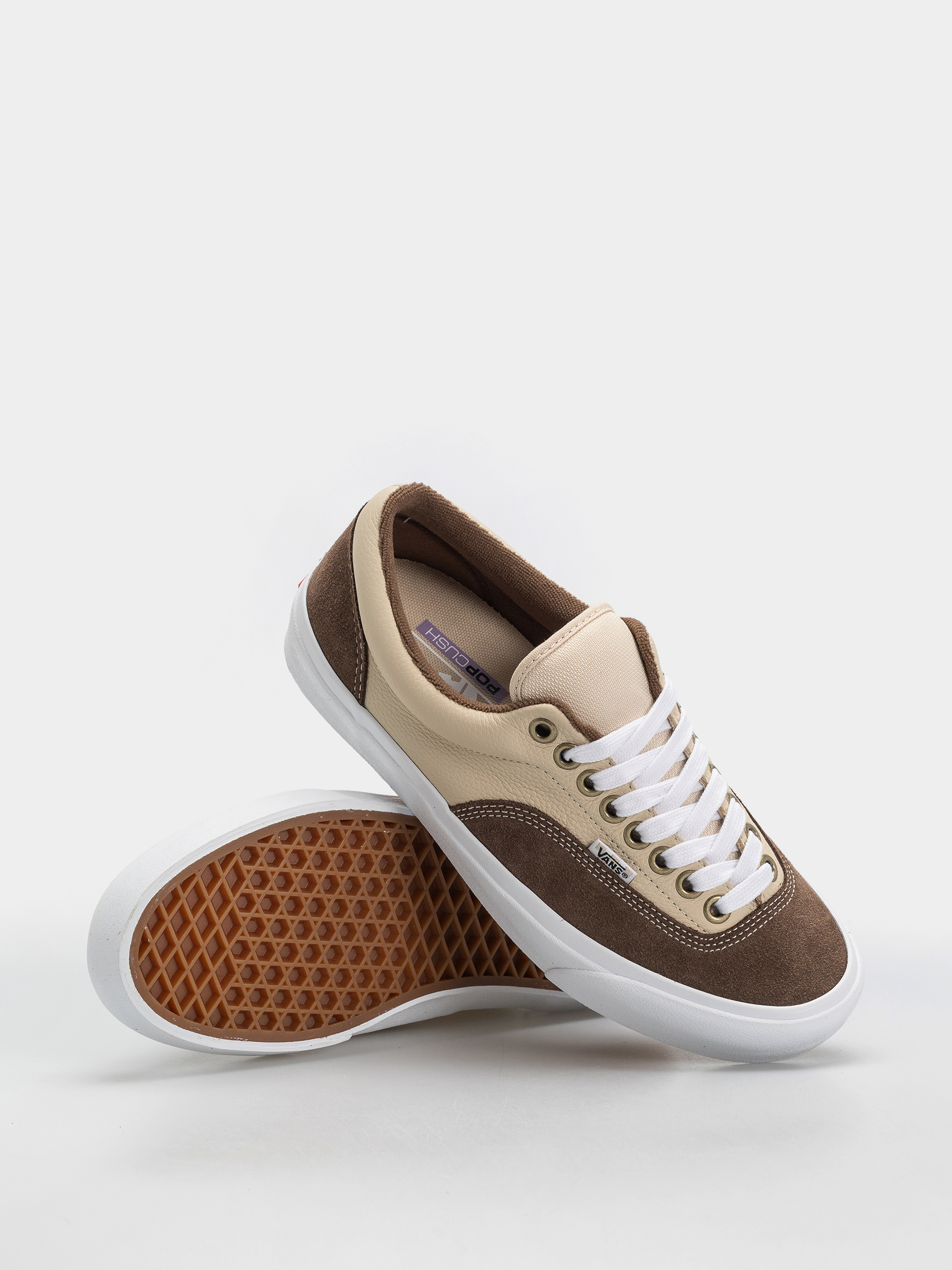 Vans Skate Era Stub Cipők (brown/tan)