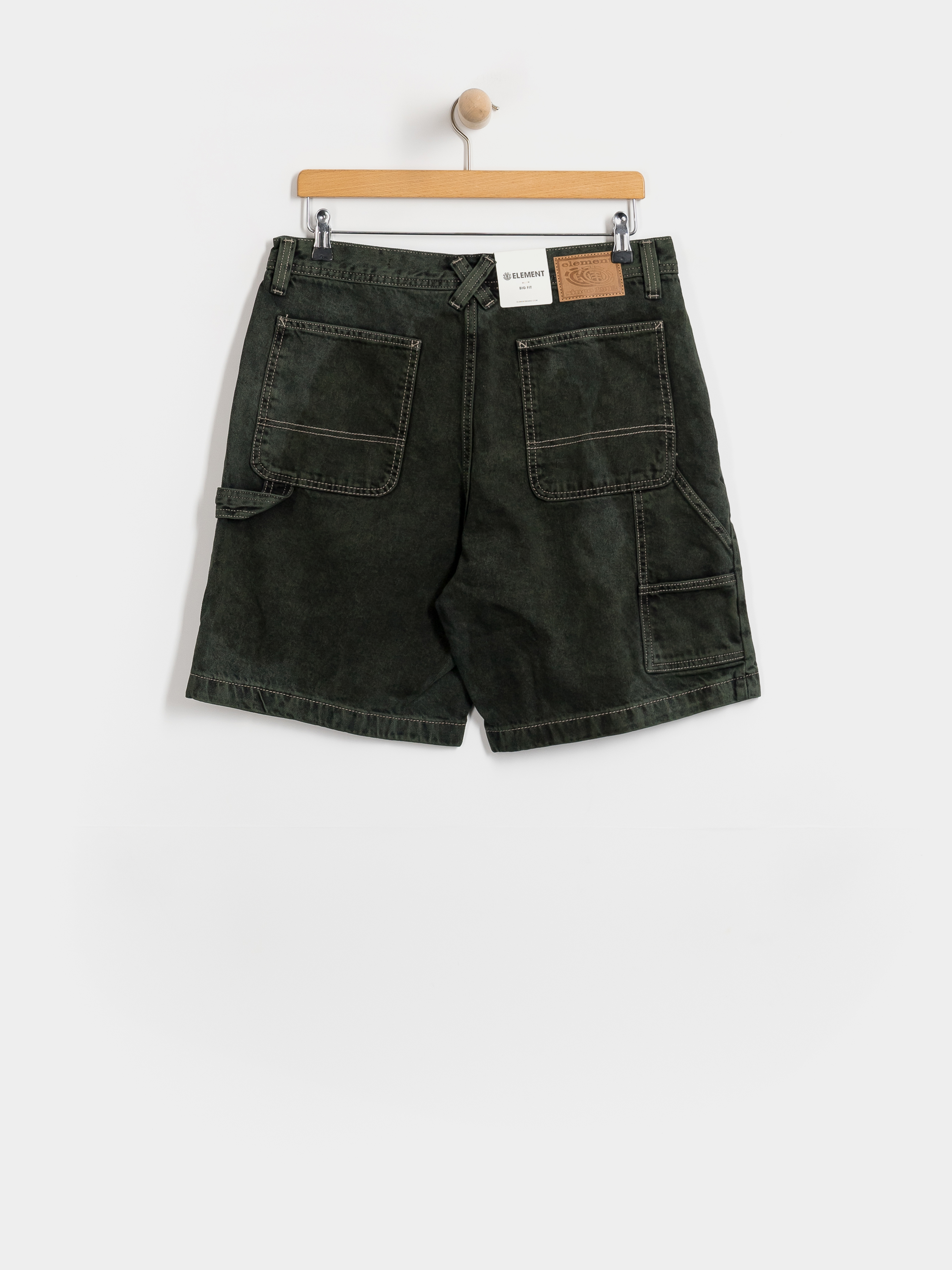 Element Big Carpenter Denim Wk Rövidnadrág (black green tint)