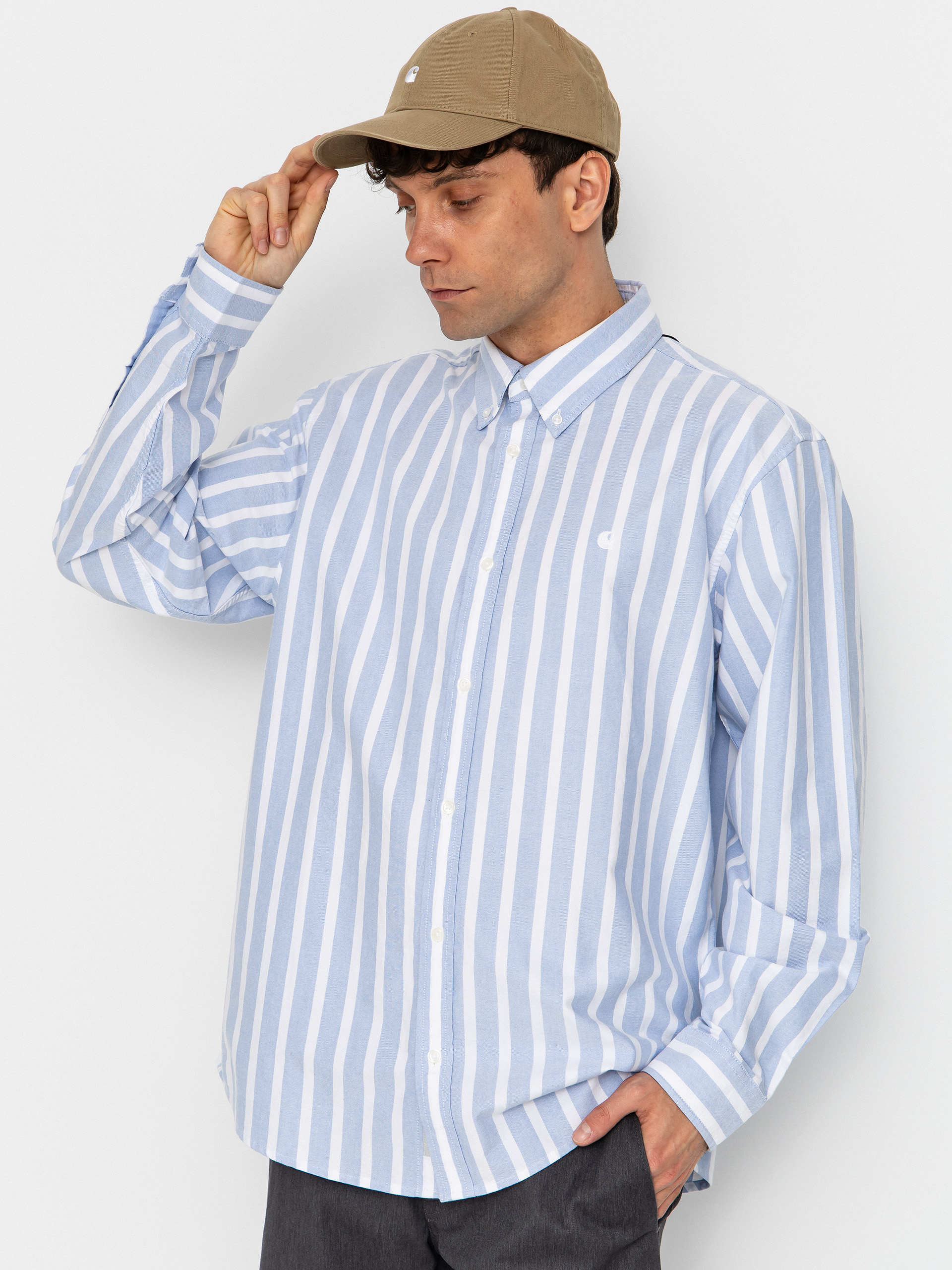 Ing Carhartt WIP Deven (deven stripe/bleach/white)