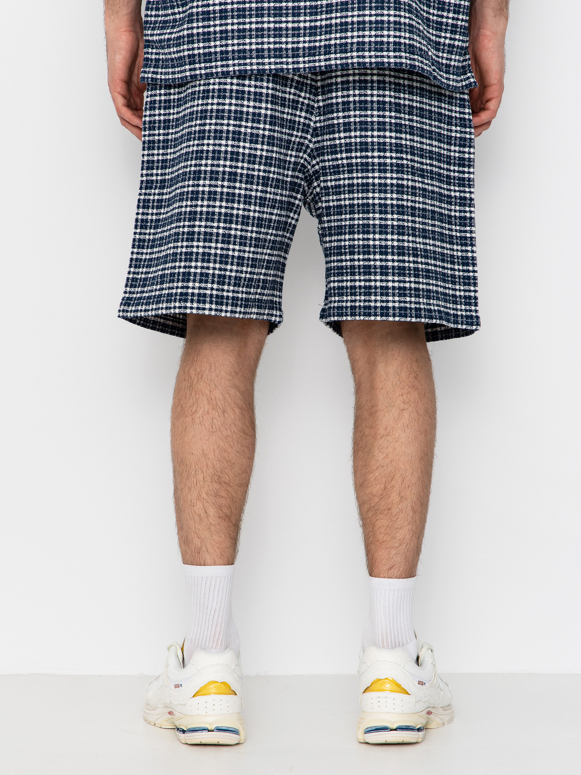 Rövidnadrág Carhartt WIP Kander (kander check/blue river)