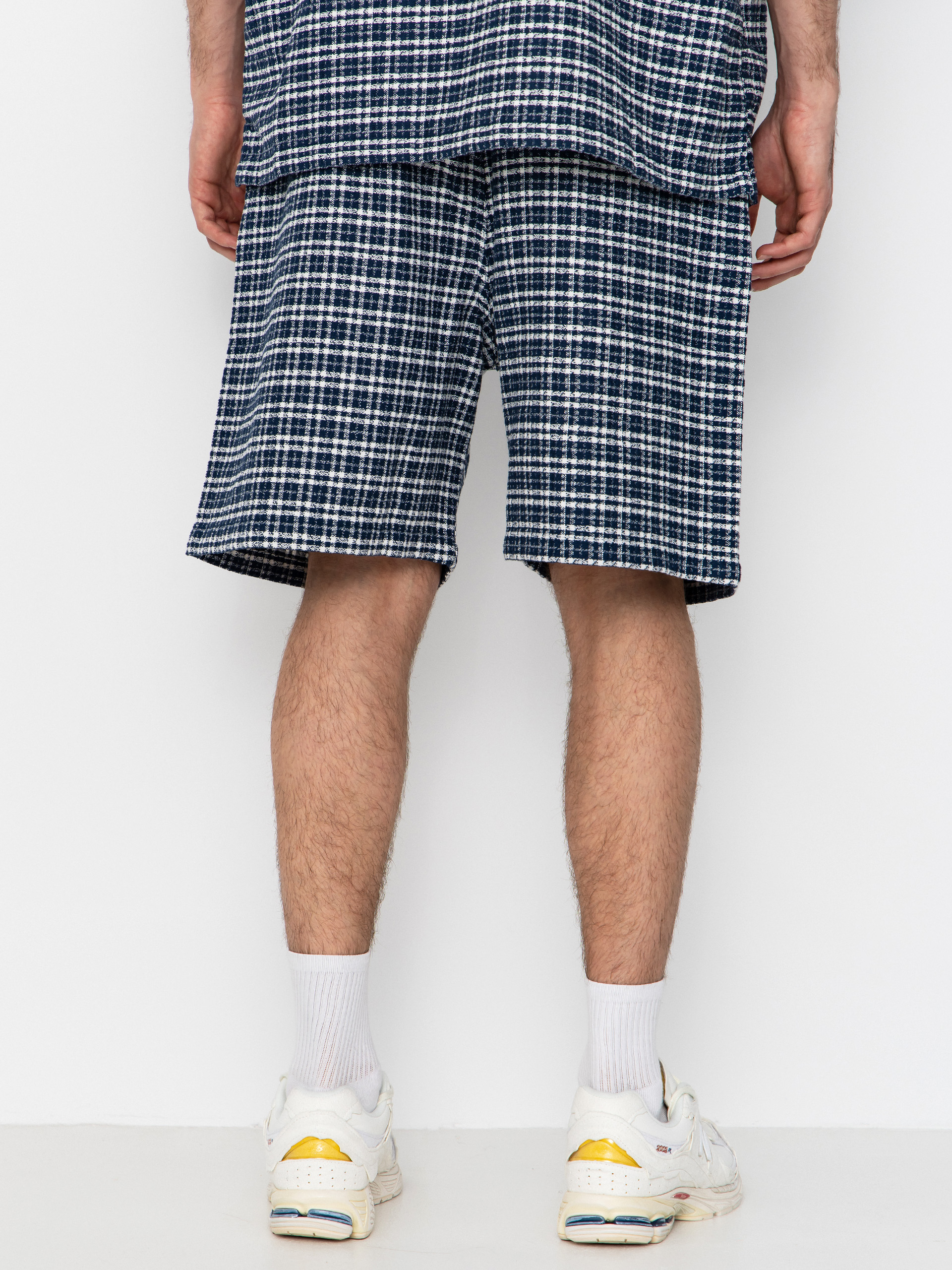 Rövidnadrág Carhartt WIP Kander (kander check/blue river)
