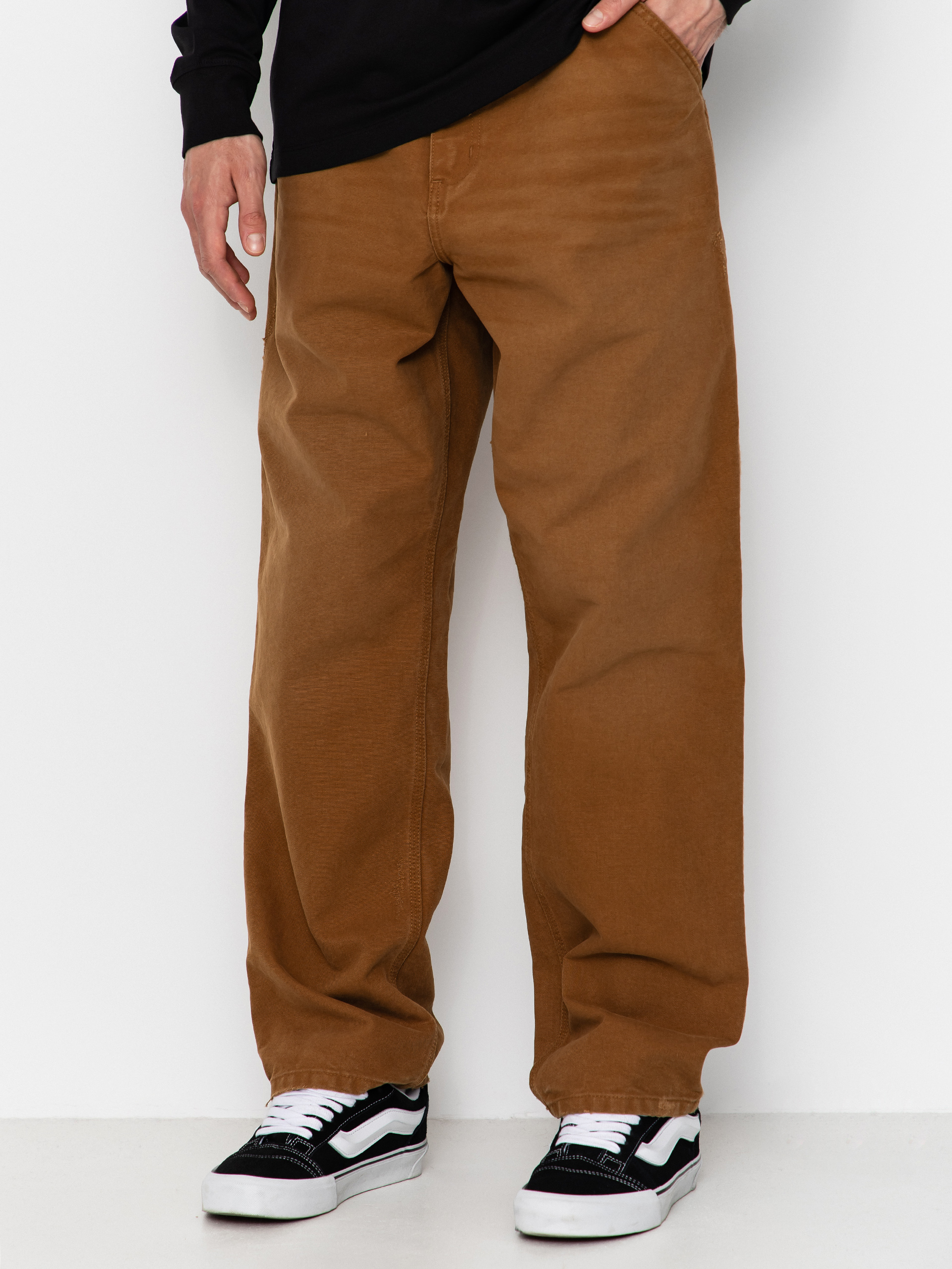 Carhartt WIP Single Knee Kisnadrág (hamilton brown)