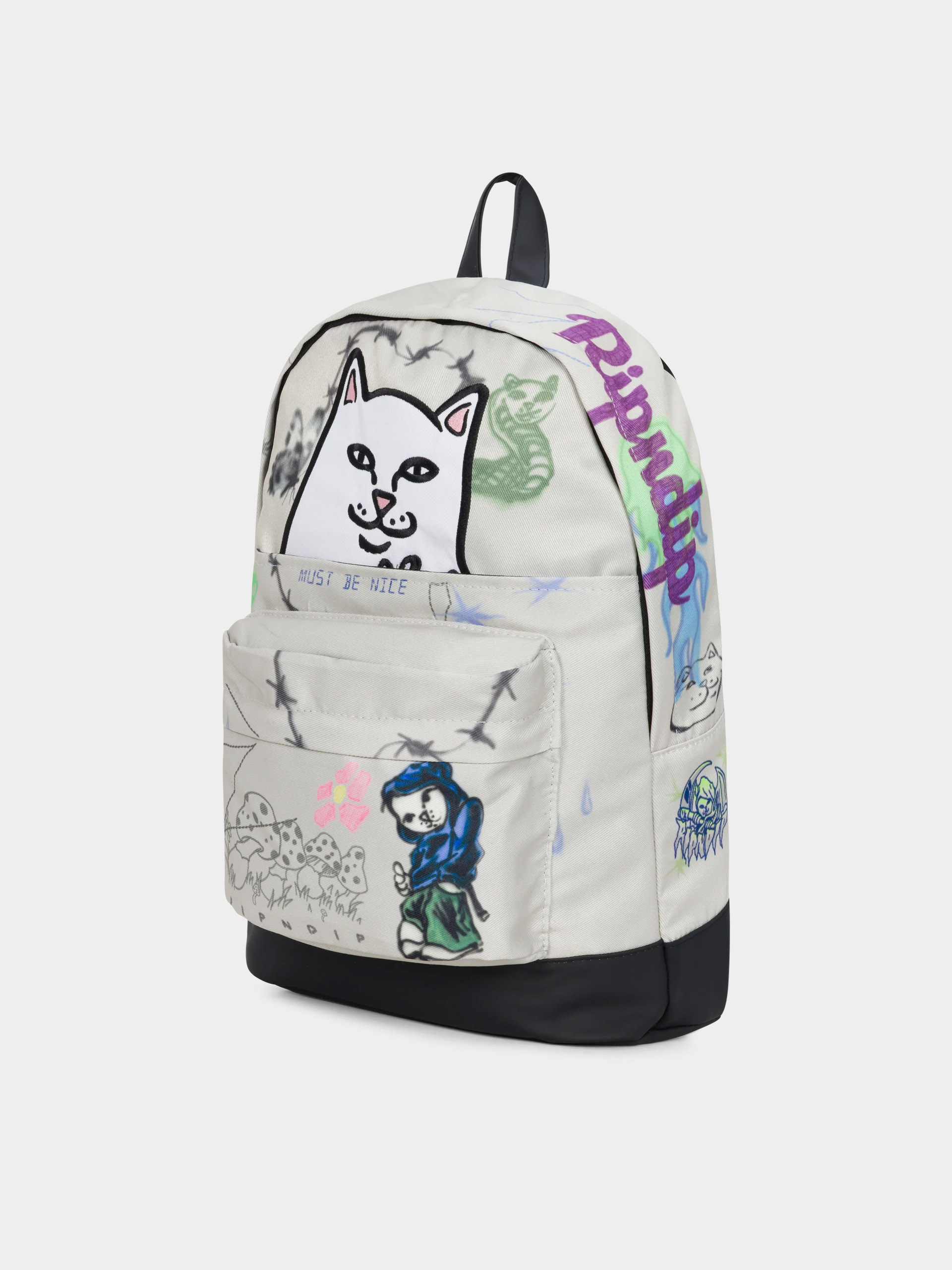 Hátizsák RipNDip Goosebumps Velcro (bone)