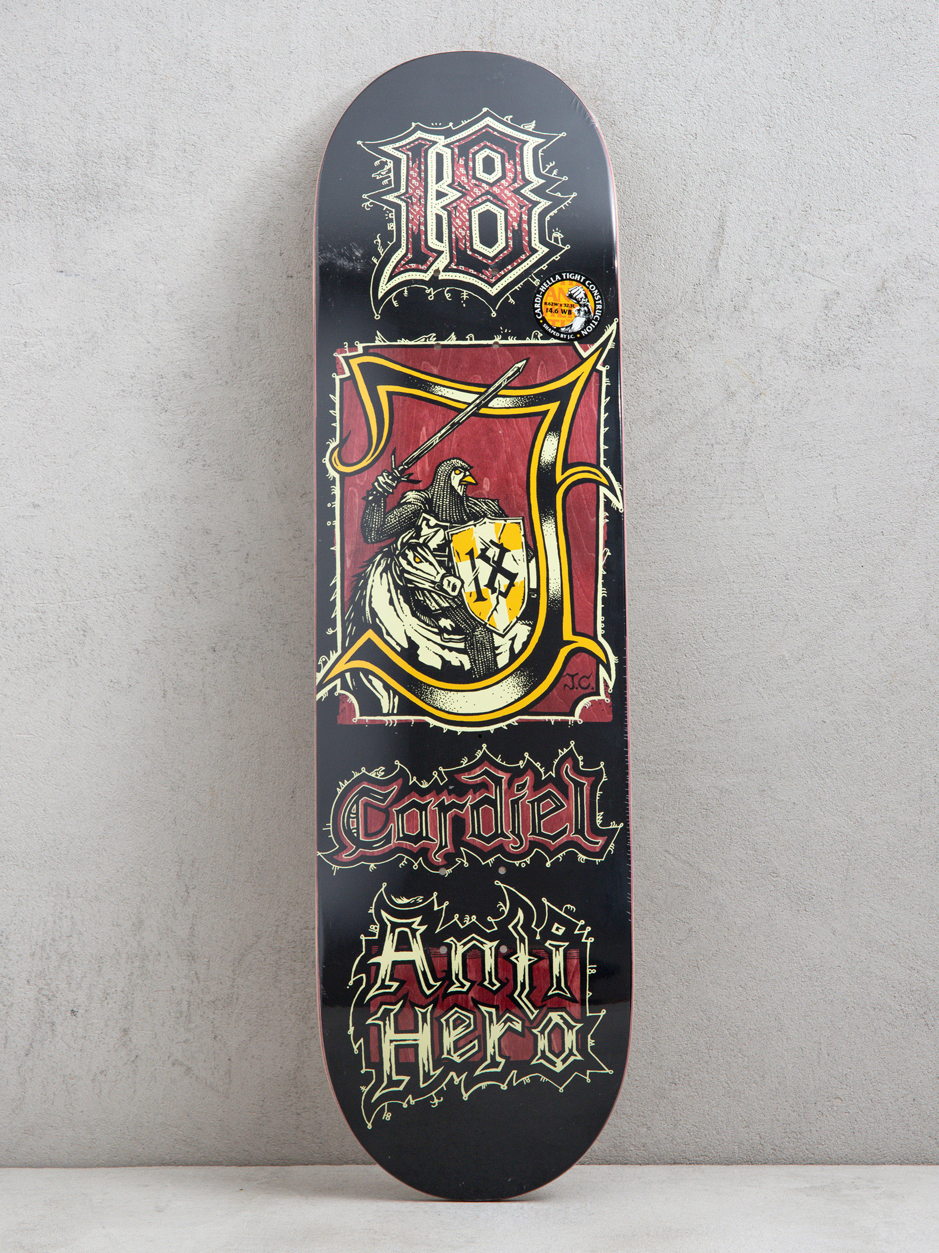 Antihero Cardiel Medieval Gördeszka lap