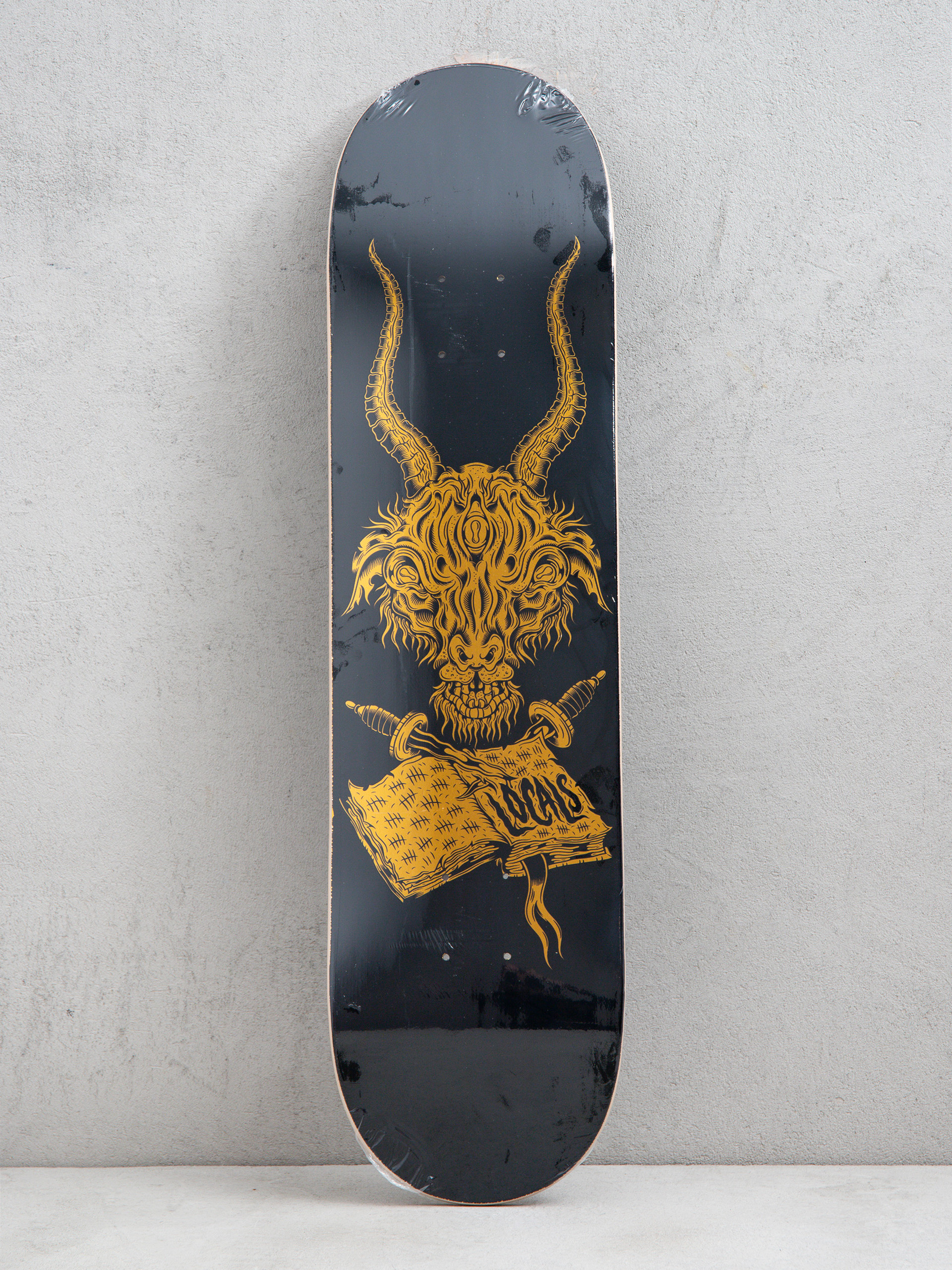 Gu00f6rdeszka lap Locals Skateboards Goat (gold)