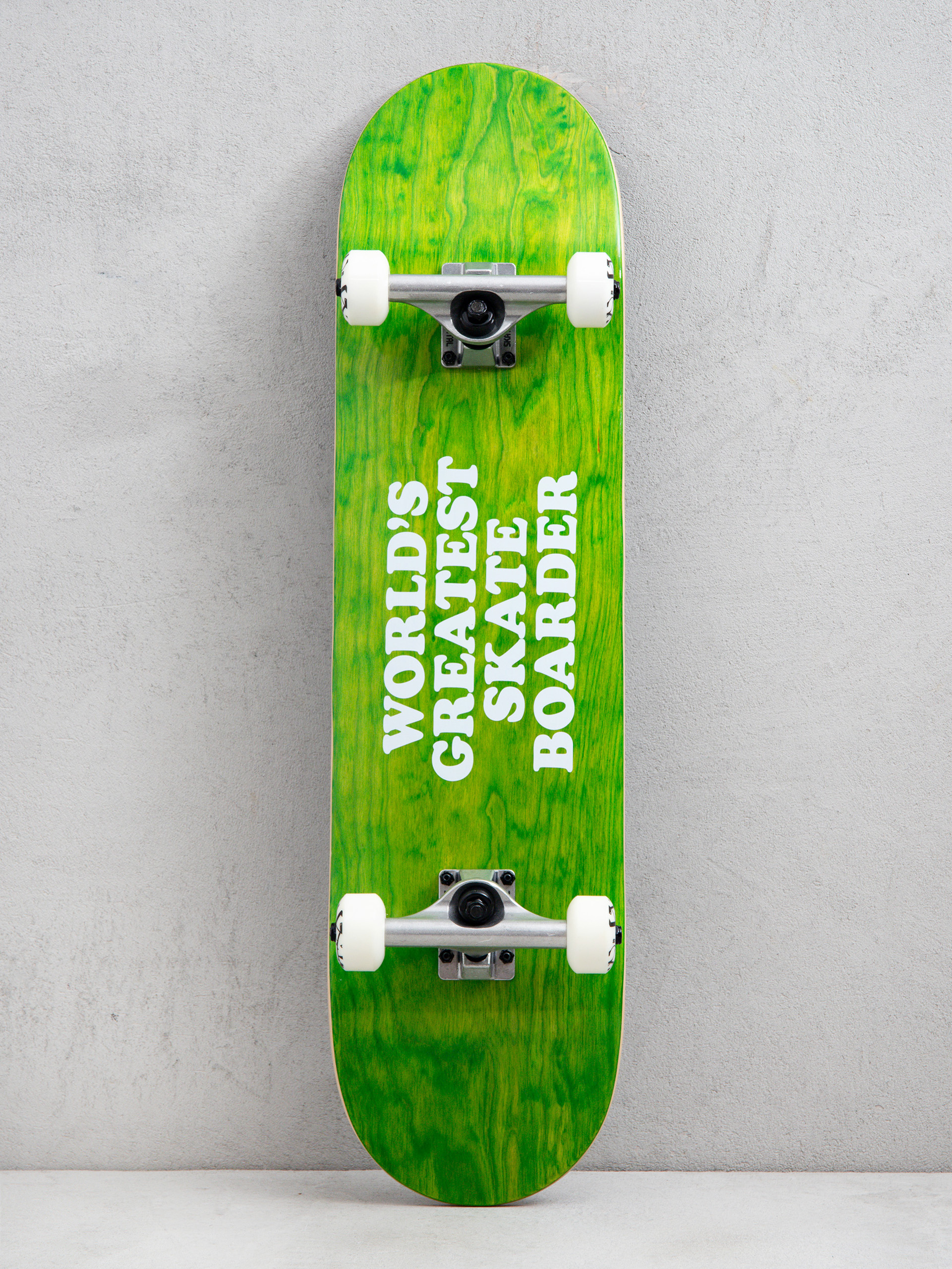 Komplett gördeszka Skate Mental Worlds Greatest Skateboarder (green)
