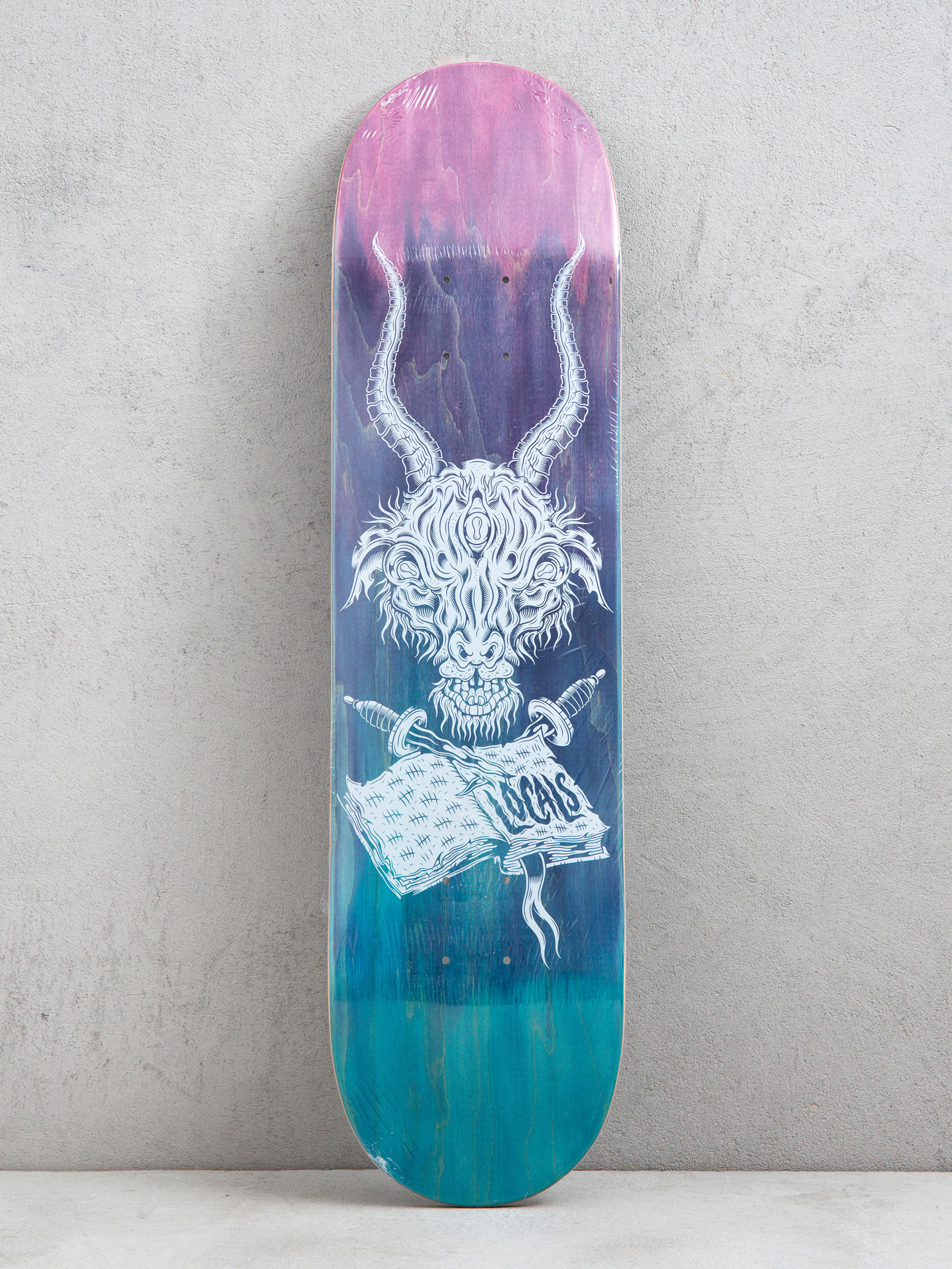 Gu00f6rdeszka lap Locals Skateboards Goat (transparent)
