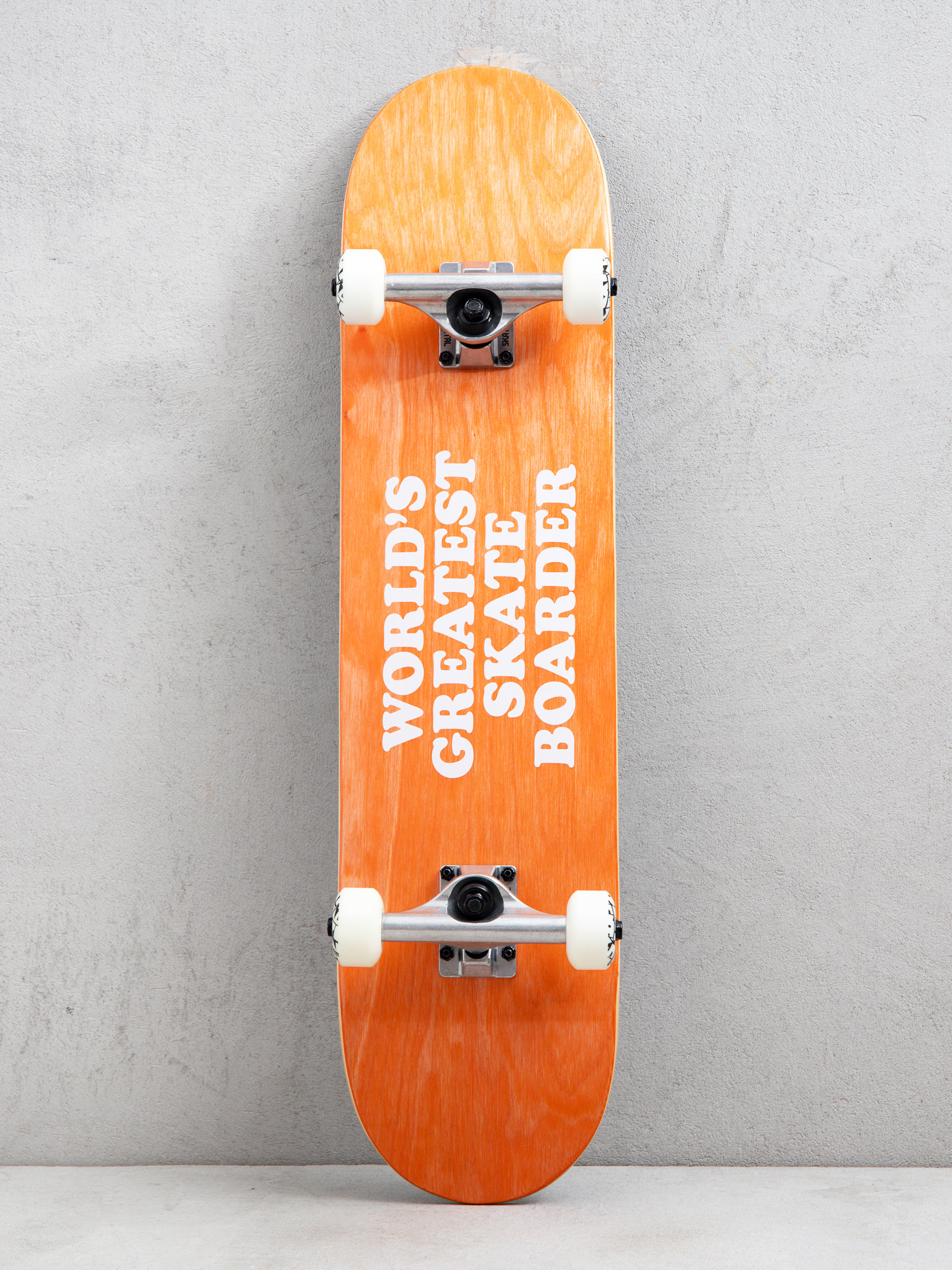Komplett gördeszka Skate Mental Worlds Greatest Skateboarder (orange)
