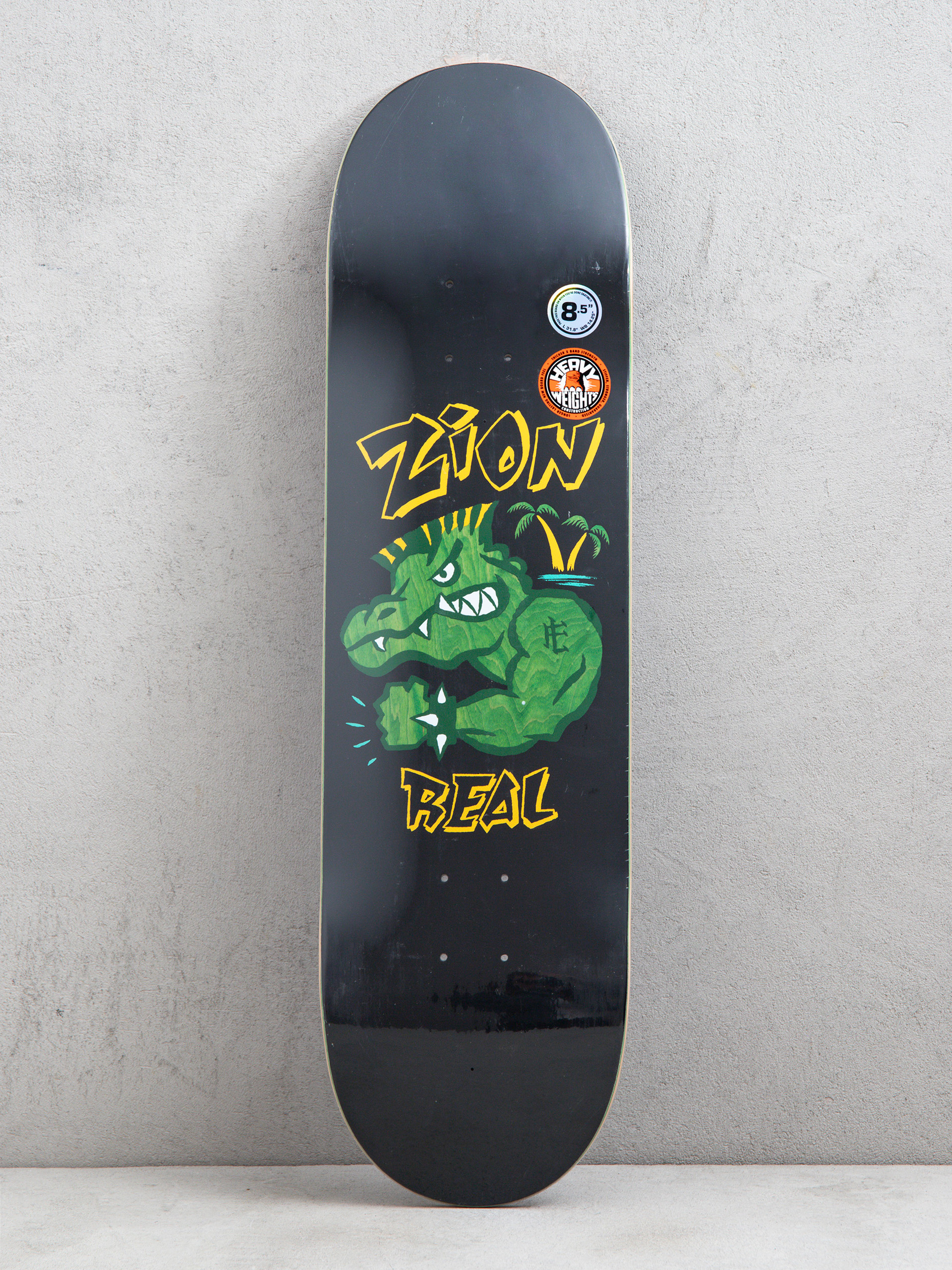 Gördeszka lap Real Zion Bad Gator Heavy Weight (black)